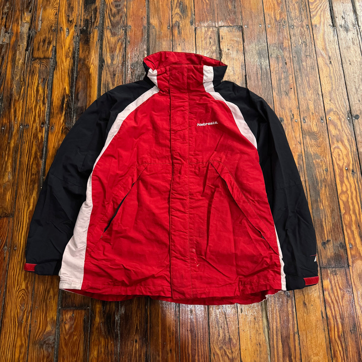 Vintage Pro Player Nebraska Huskers Light Jacket Sz XL