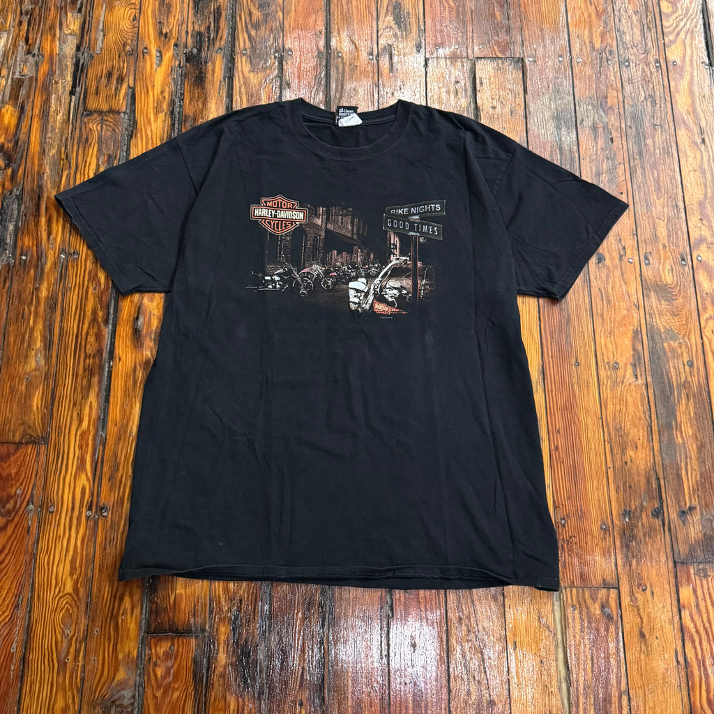 Y2K Harley Davidson Bike Nights Good Times T-shirt Sz XXL