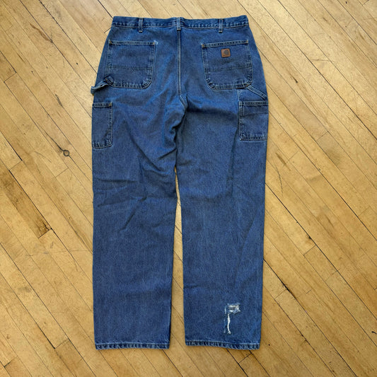 Vintage Carhartt Denim Jeans Sz 42x43