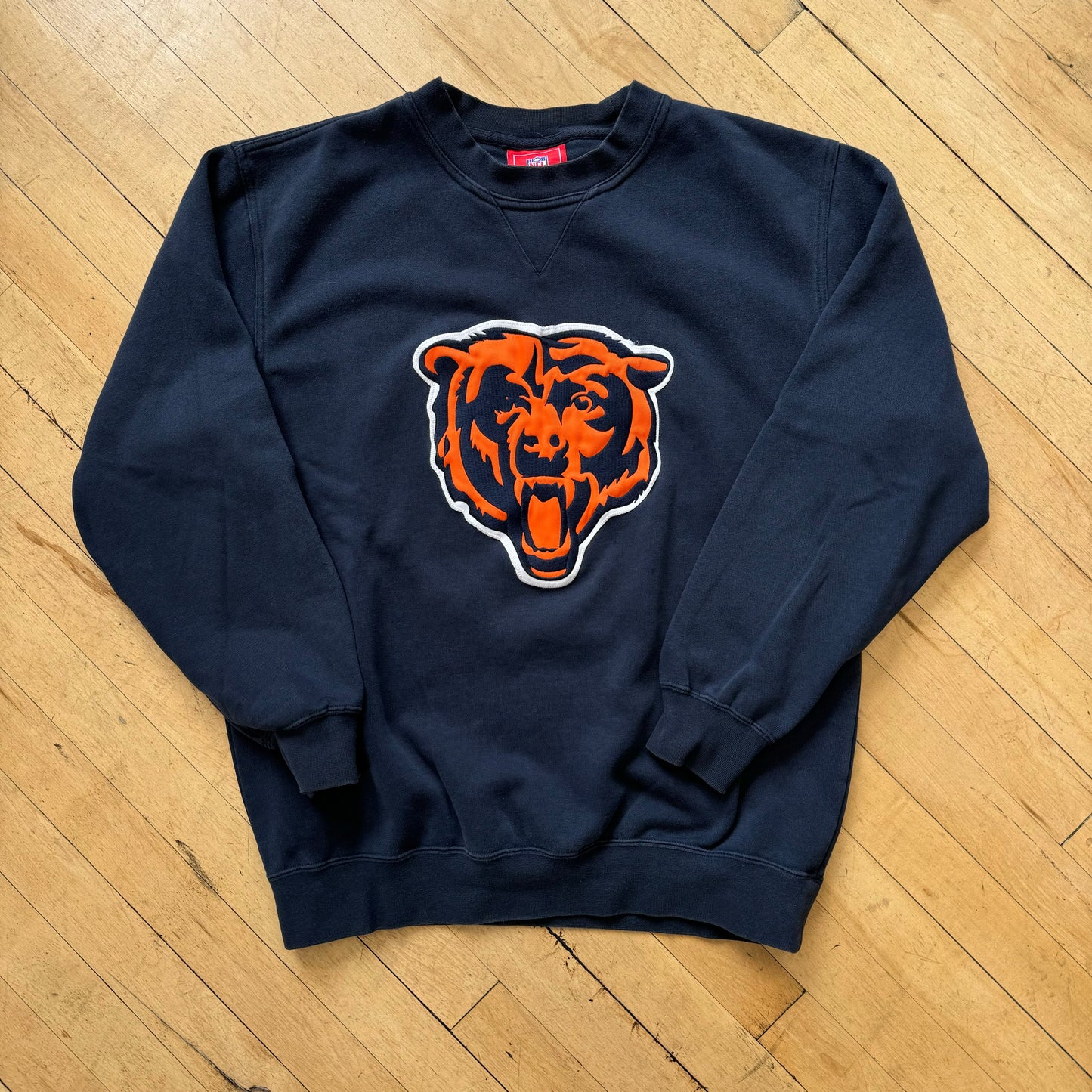 Vintage Chicago Bears Logo CrewNeck Sz L