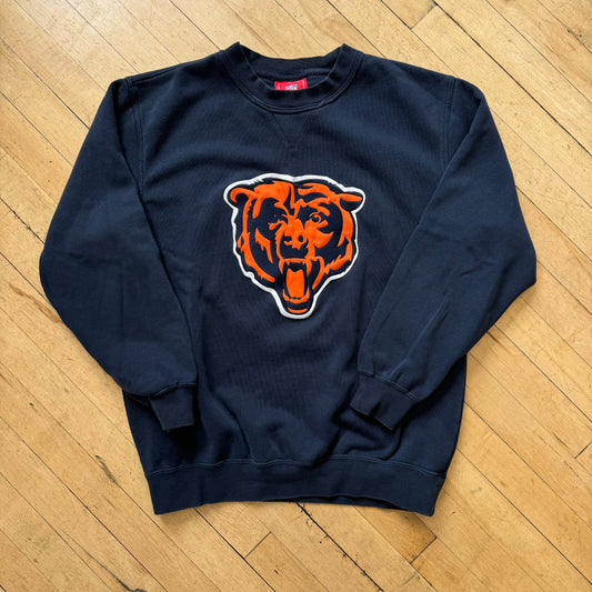 Vintage Chicago Bears Logo CrewNeck Sz L