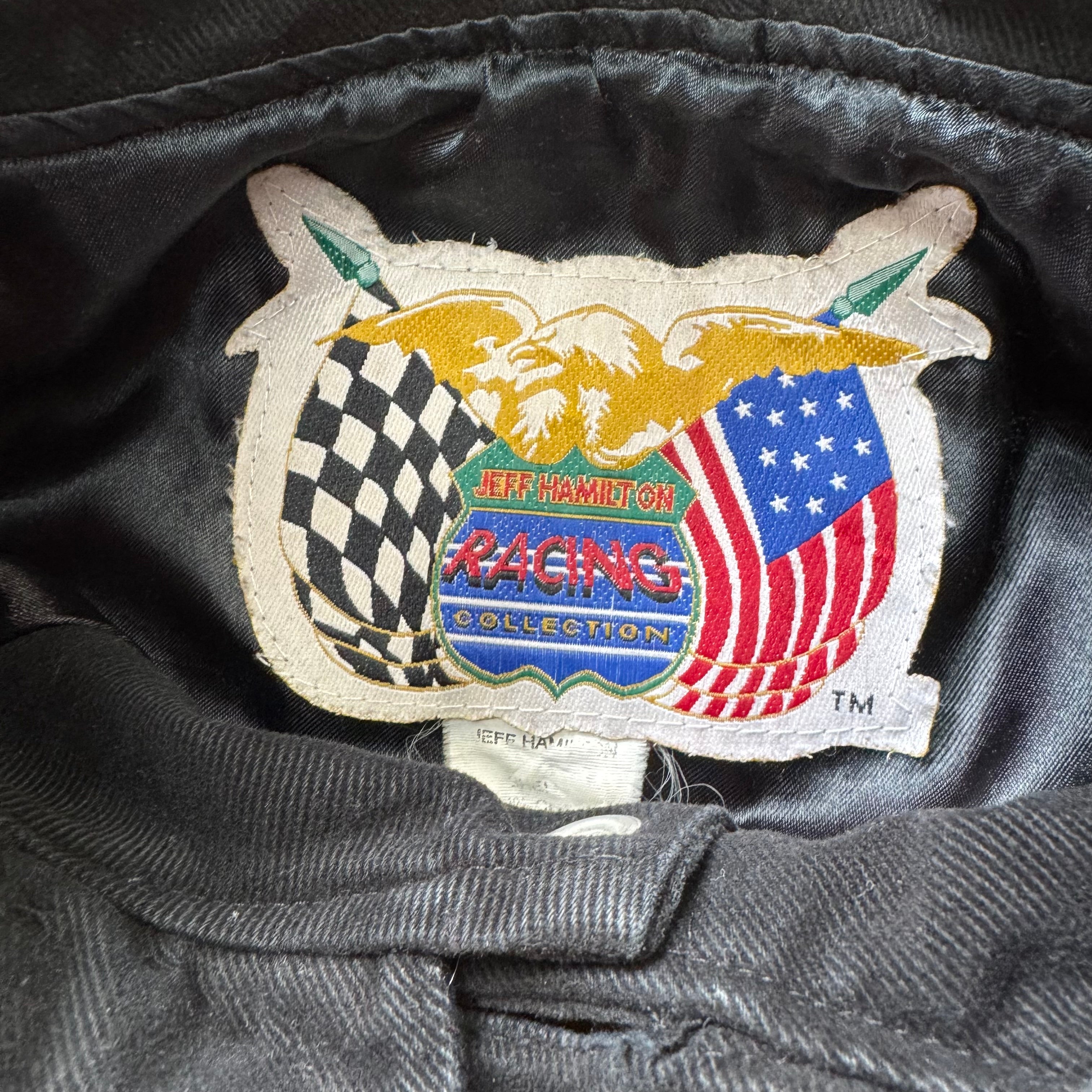 Vintage NASCAR Coors Light Jeff Hamilton Jacket Sz L