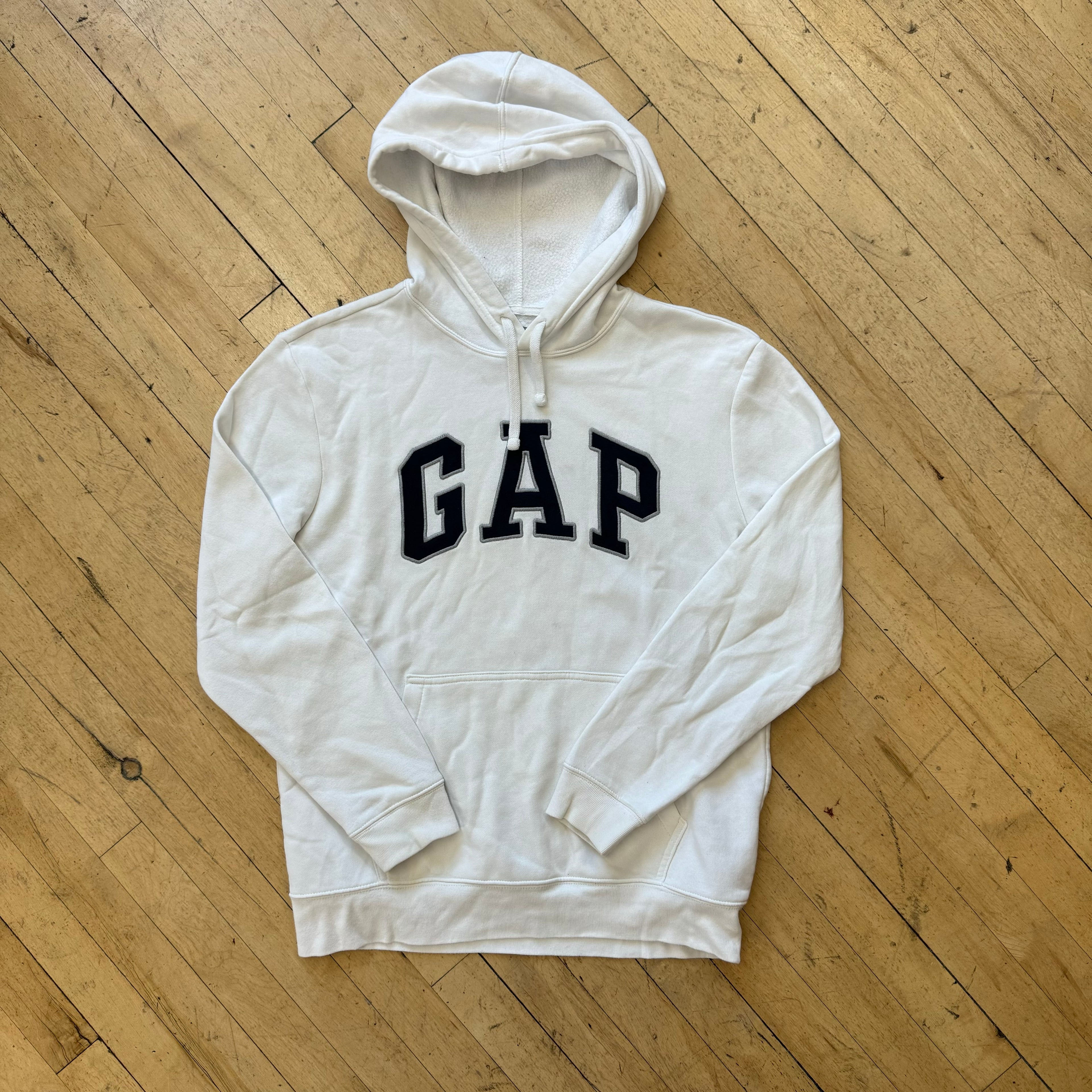 Y2K Gap SpellOut Hoodie Sz S