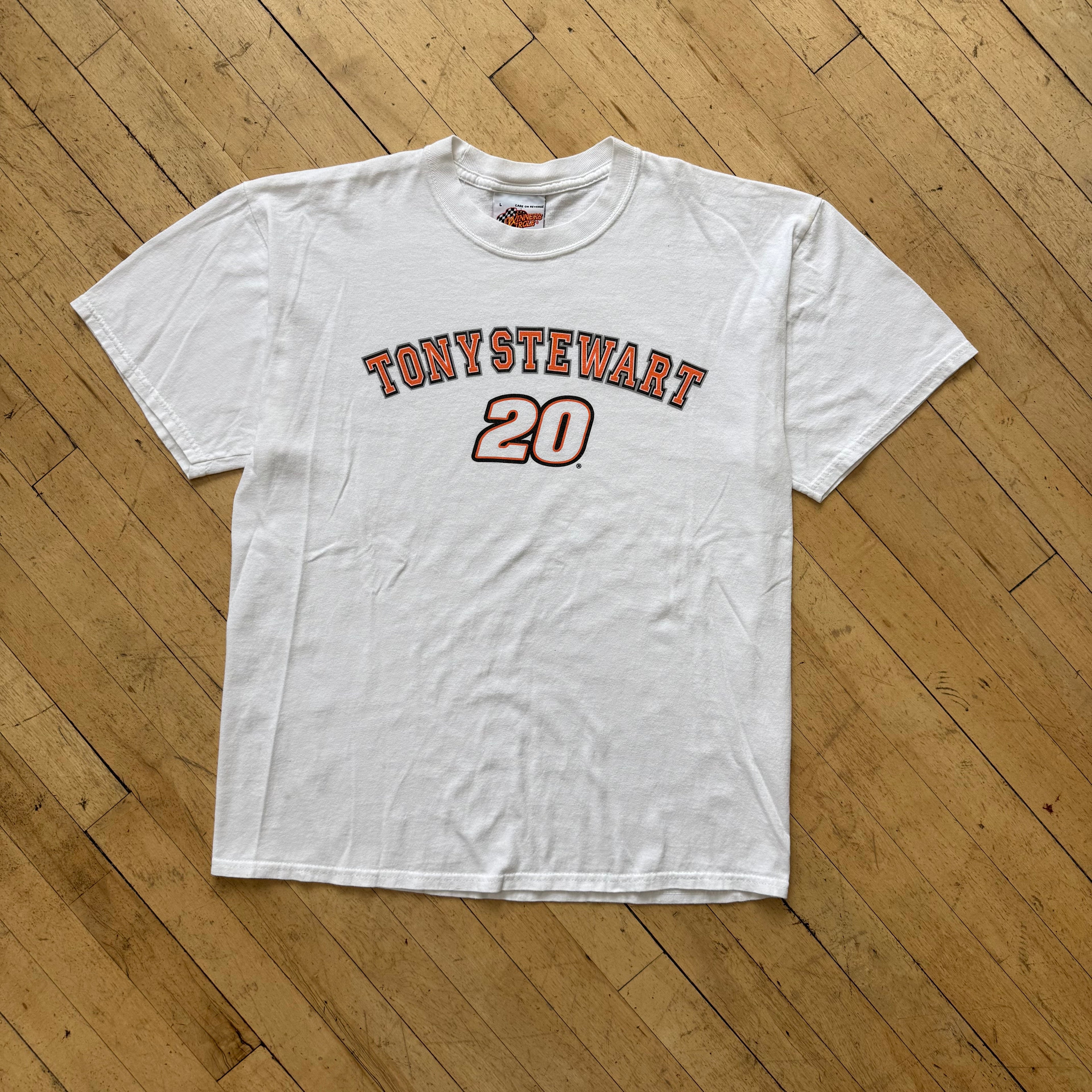 Vintage Tony Stewart T-shirt Sz L