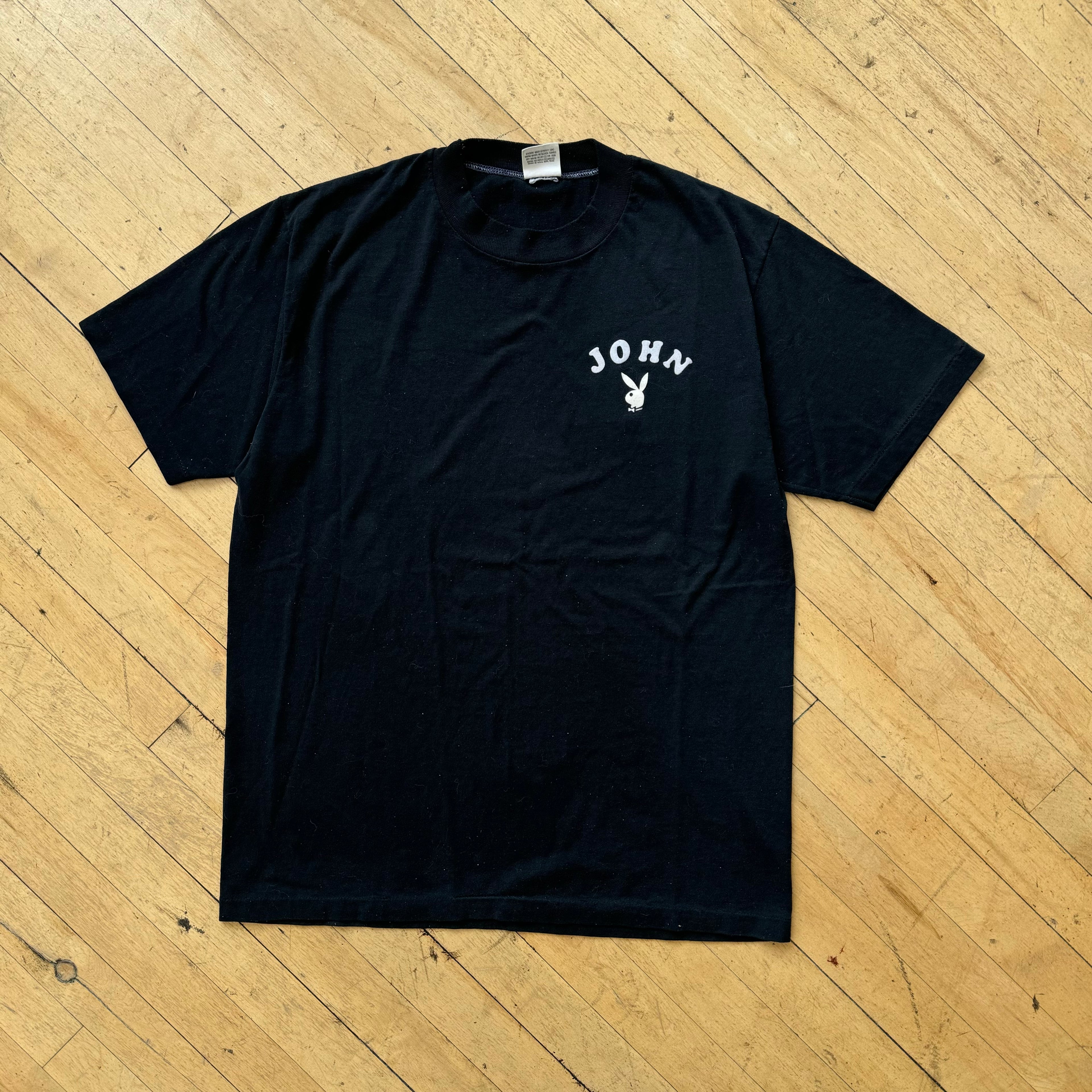 Vintage PlayBoy John T-shirt Sz L