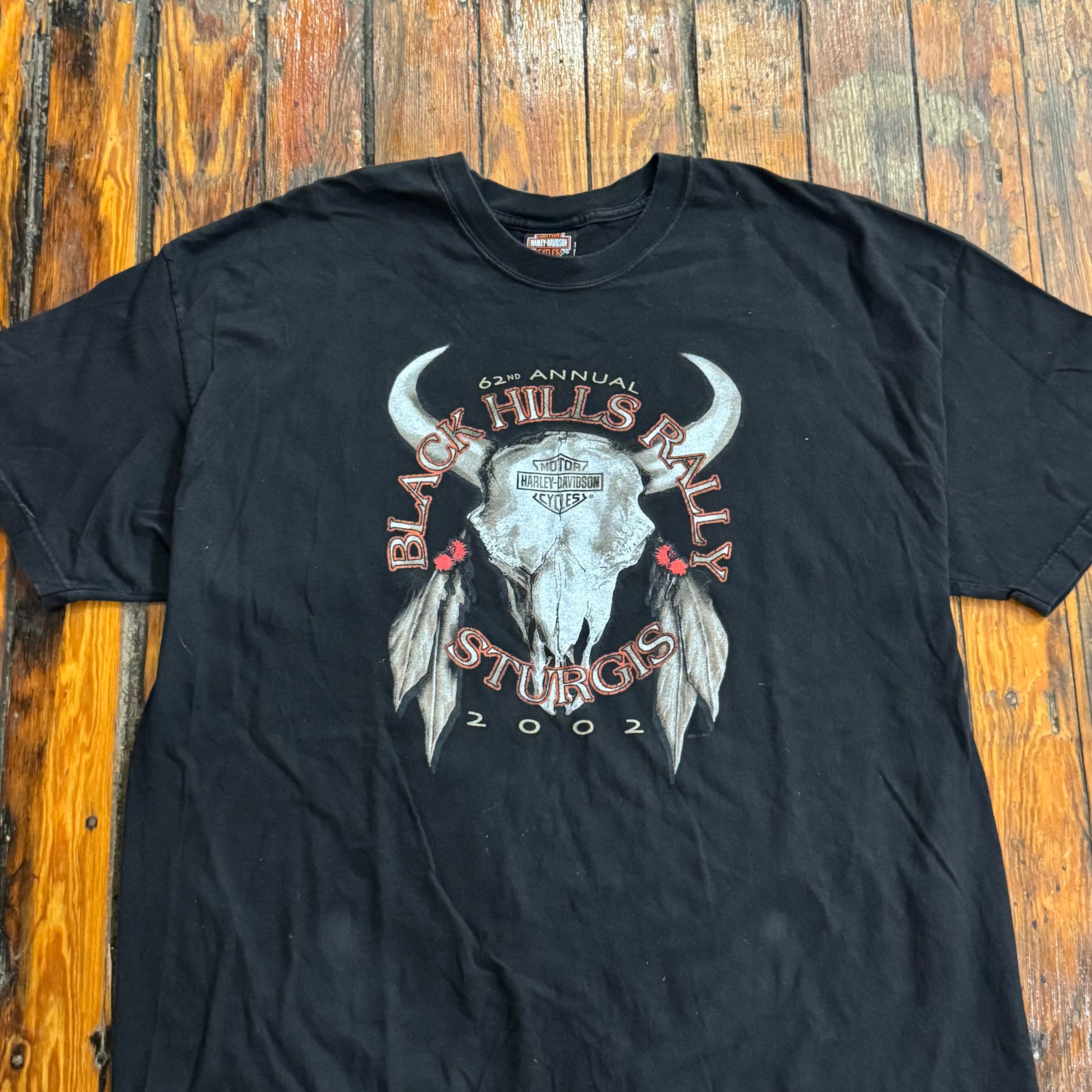 Y2K 62nd Sturgis Bike Rally T-shirt Dx XL