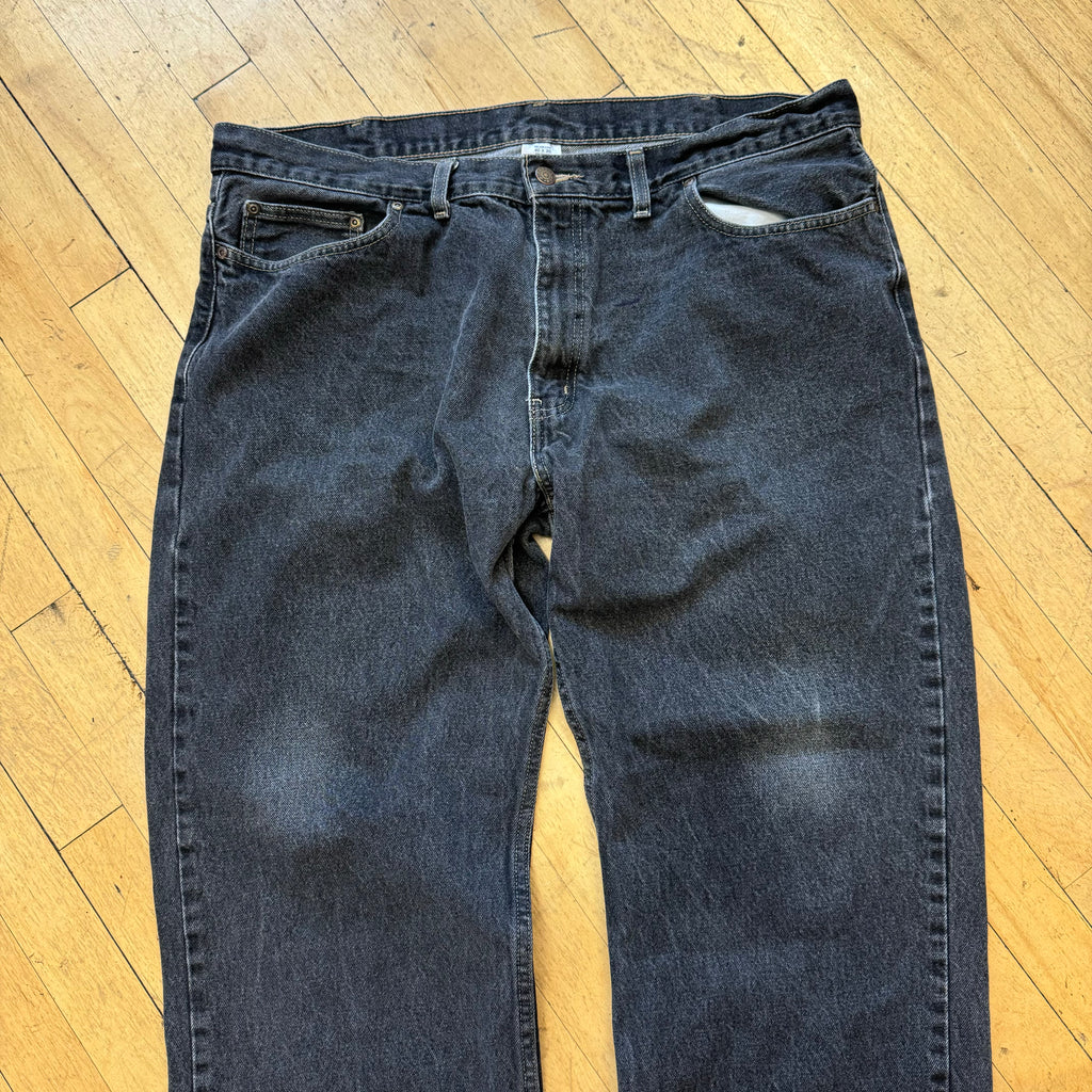Vintage Black Denim Jeans Sz 40x30
