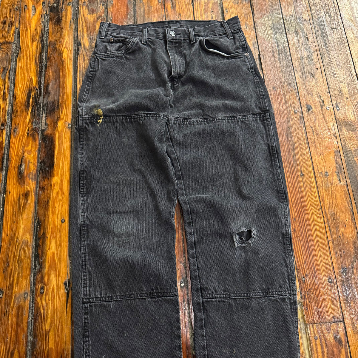 Vintage Double Knee Dickies Denim Jeans Sz 32x32