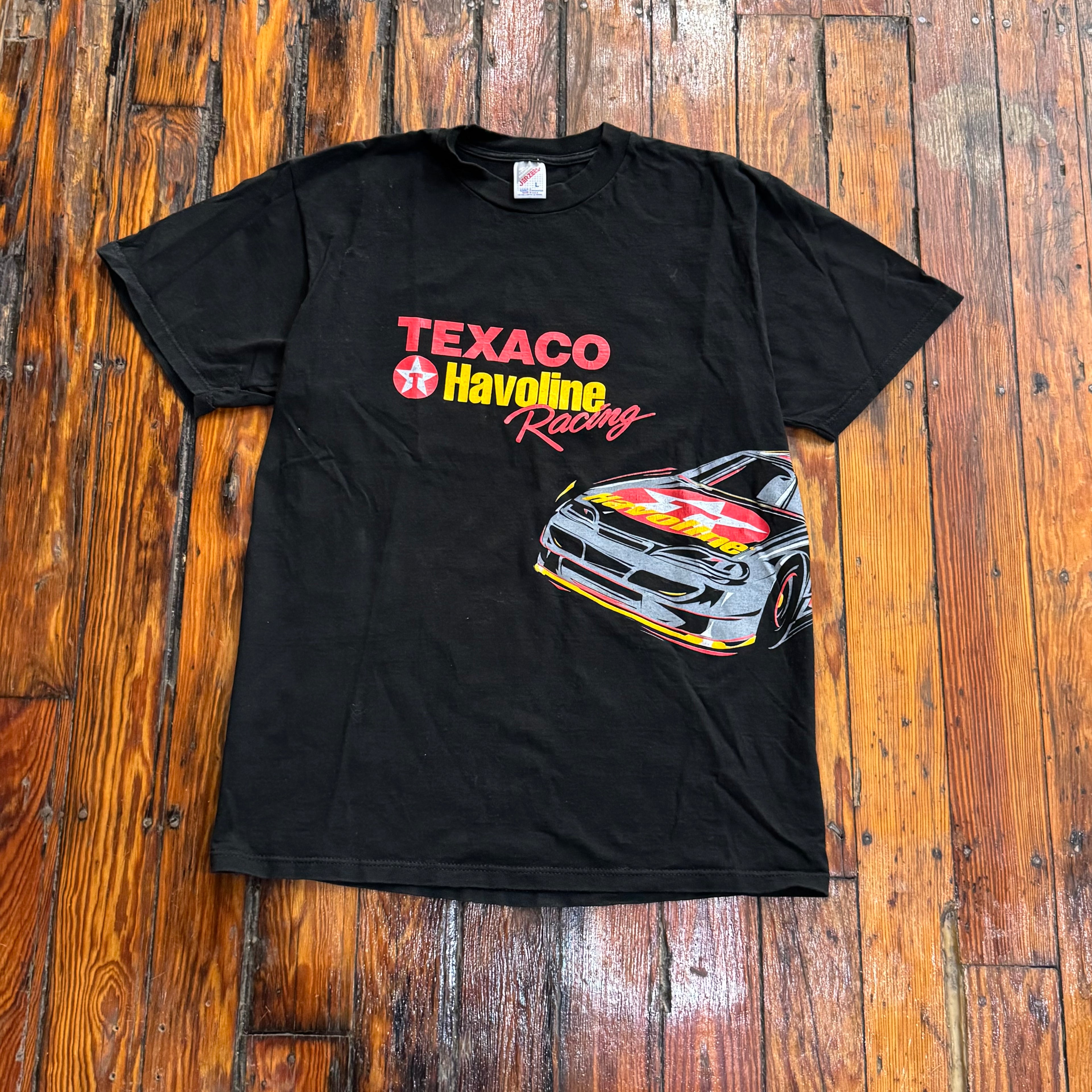 Vintage Texaco Havoline Racing T-shirt Sz L