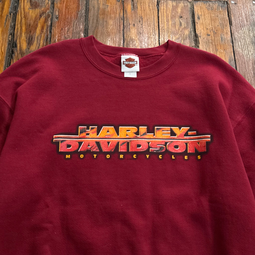 Vintage Harley Davidson Crewneck Sz L