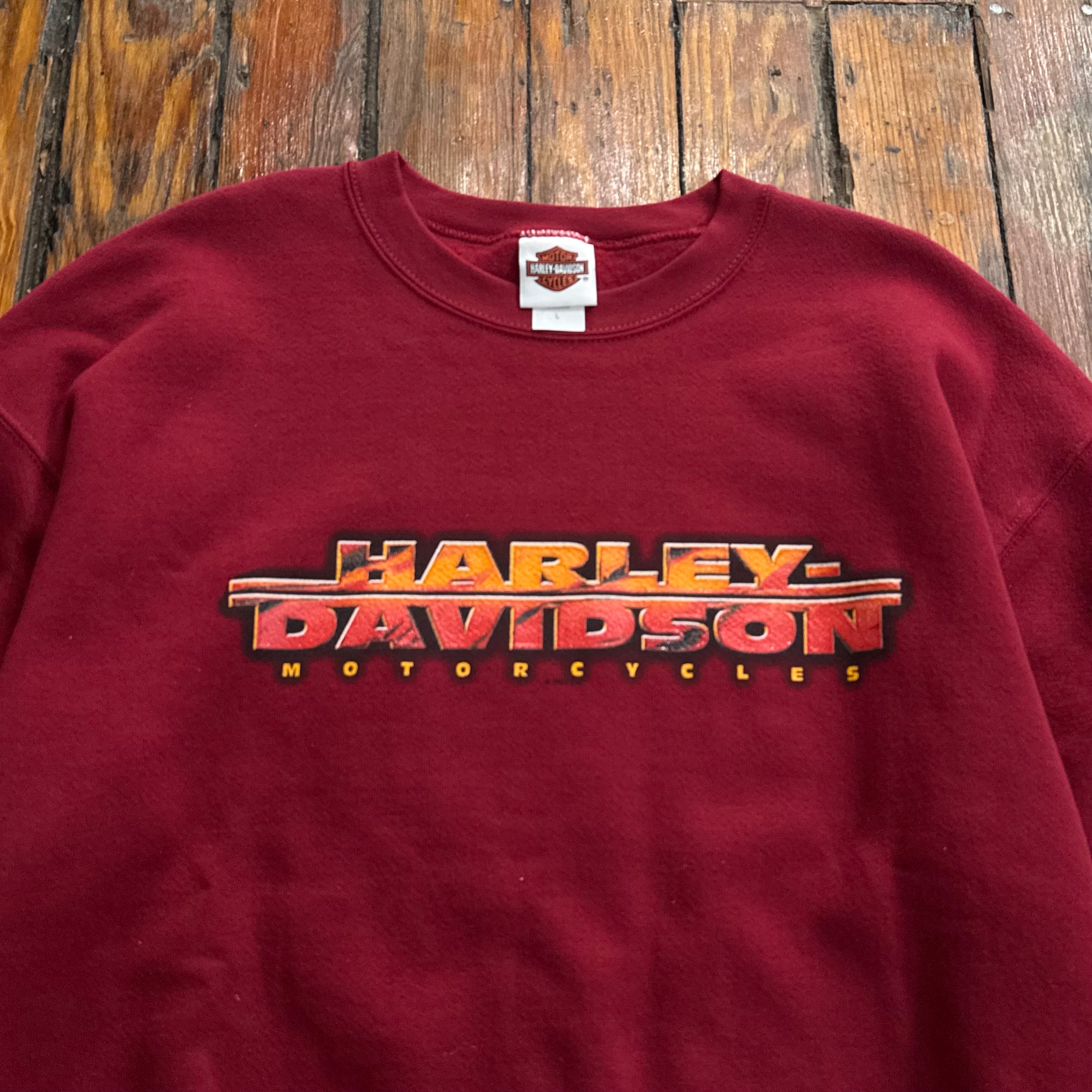 Vintage Harley Davidson Crewneck Sz L