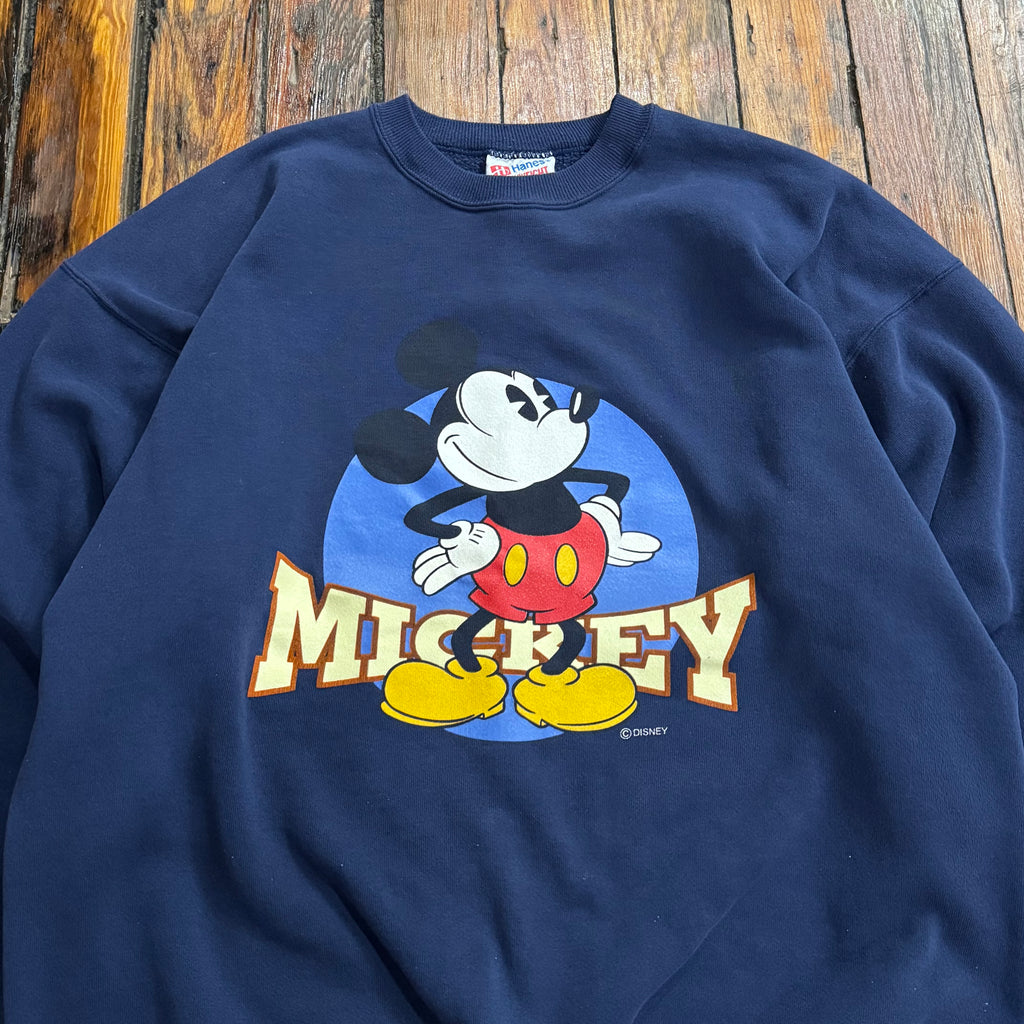 Vintage Mickey Mouse Disney CrewNeck Sz XL