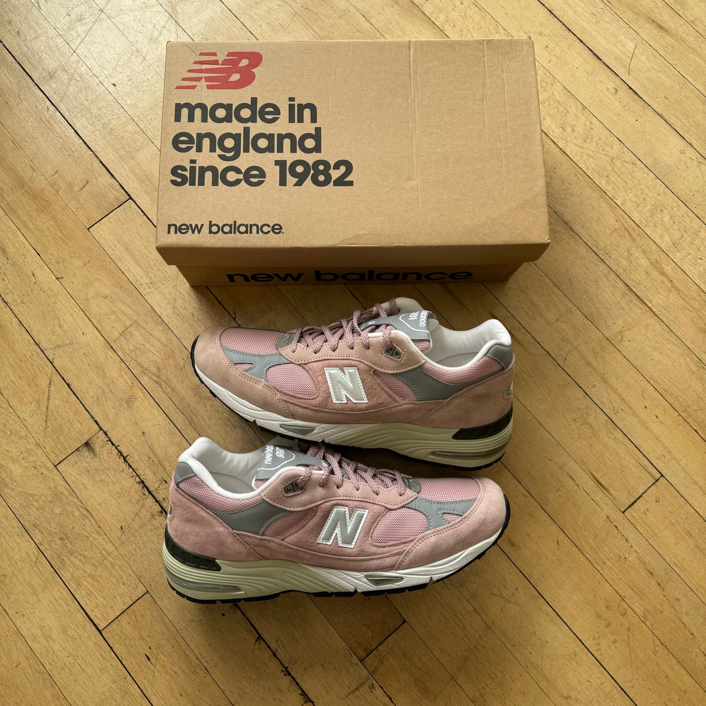 New Balance M991PNK Sz 11.5