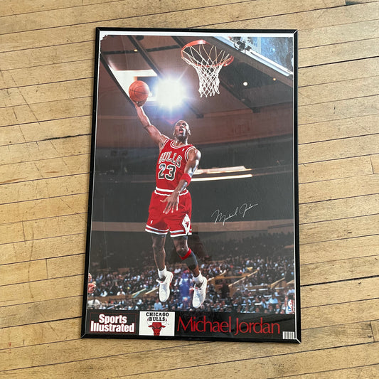 1991 Sports Illustrated Micheal Jordan Poster (Poster only)