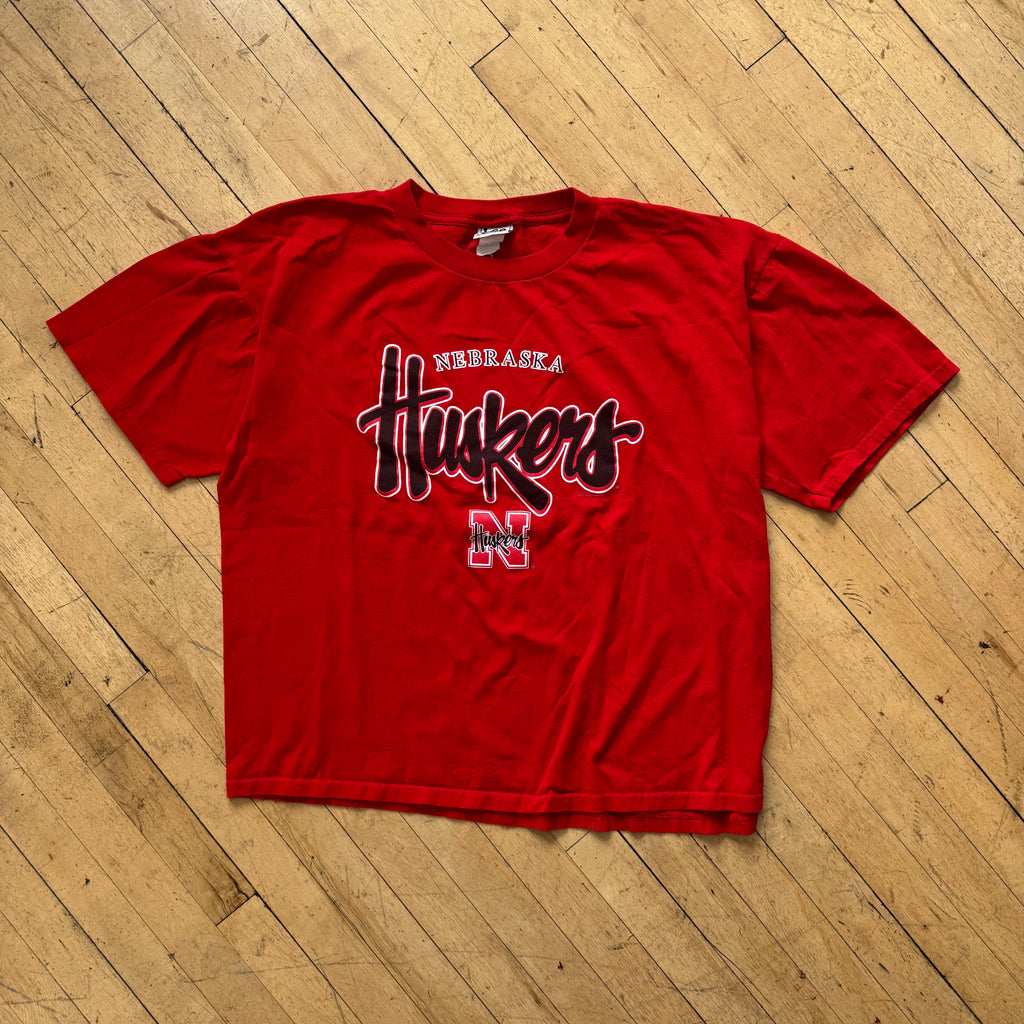 Vintage Nebraska Huskers Lee Sports T-shirt Sz XL