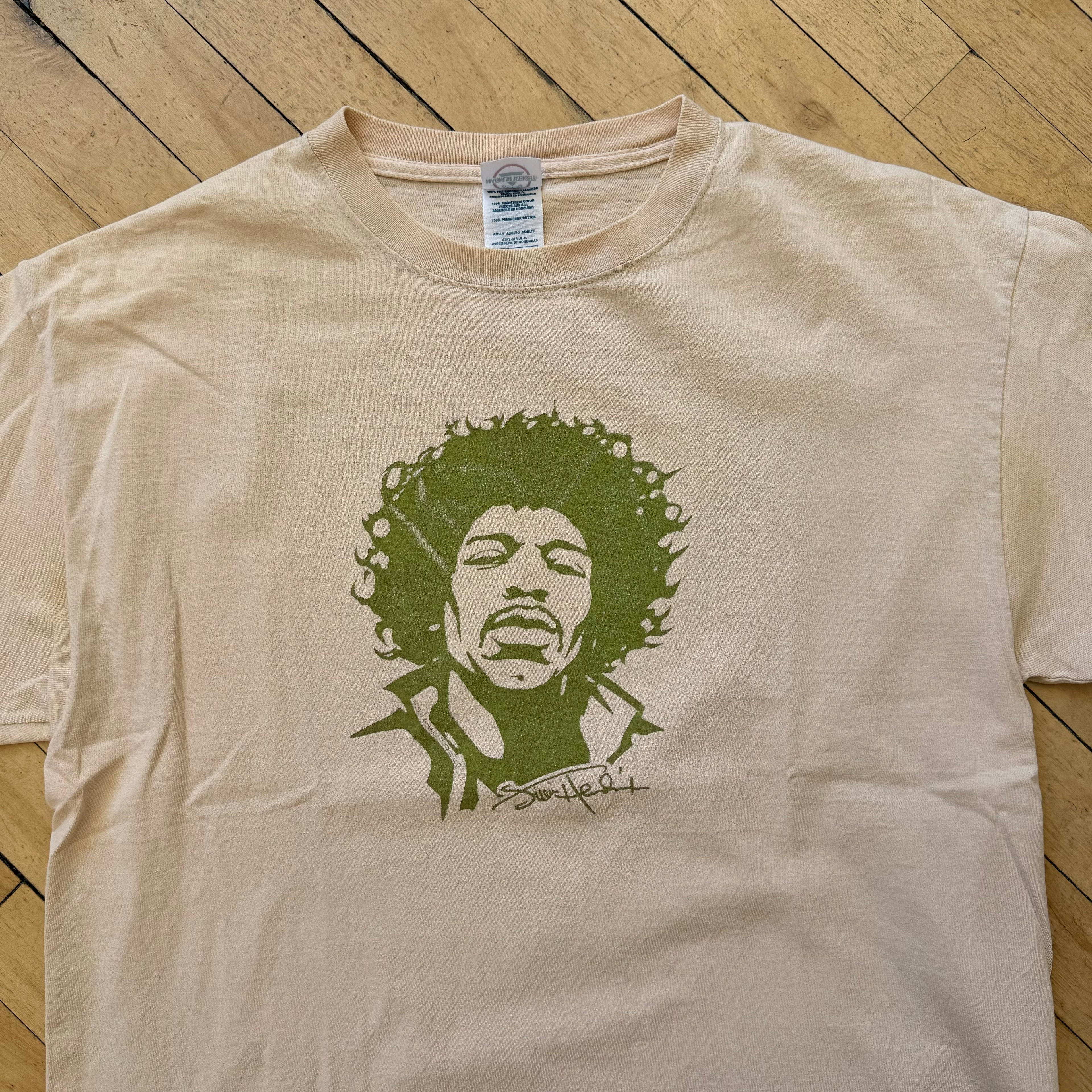 Vintage Jimi Hendrix Cream T-shirt Sz L