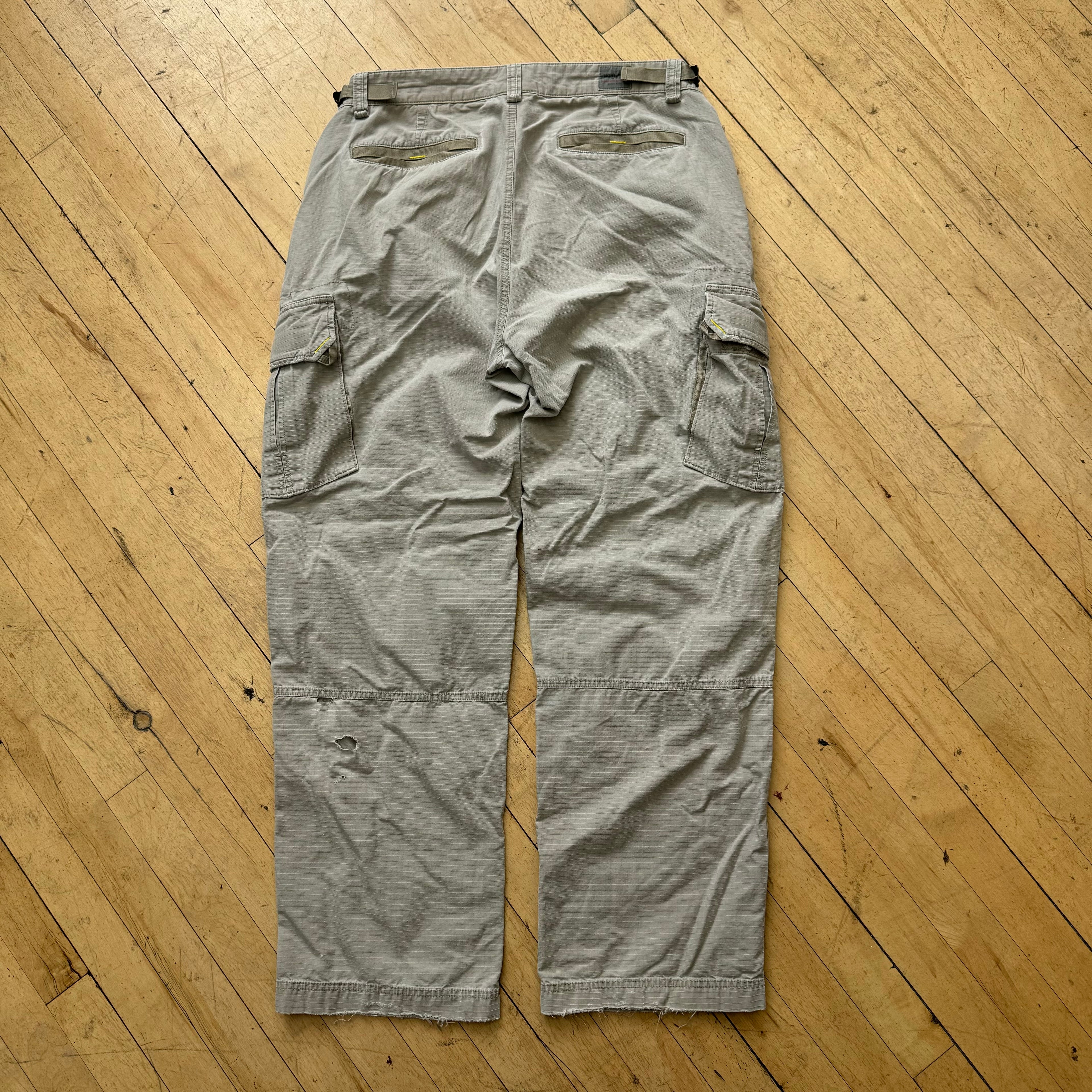 Vintage North Face Cargo Khaki Pants Sz 36
