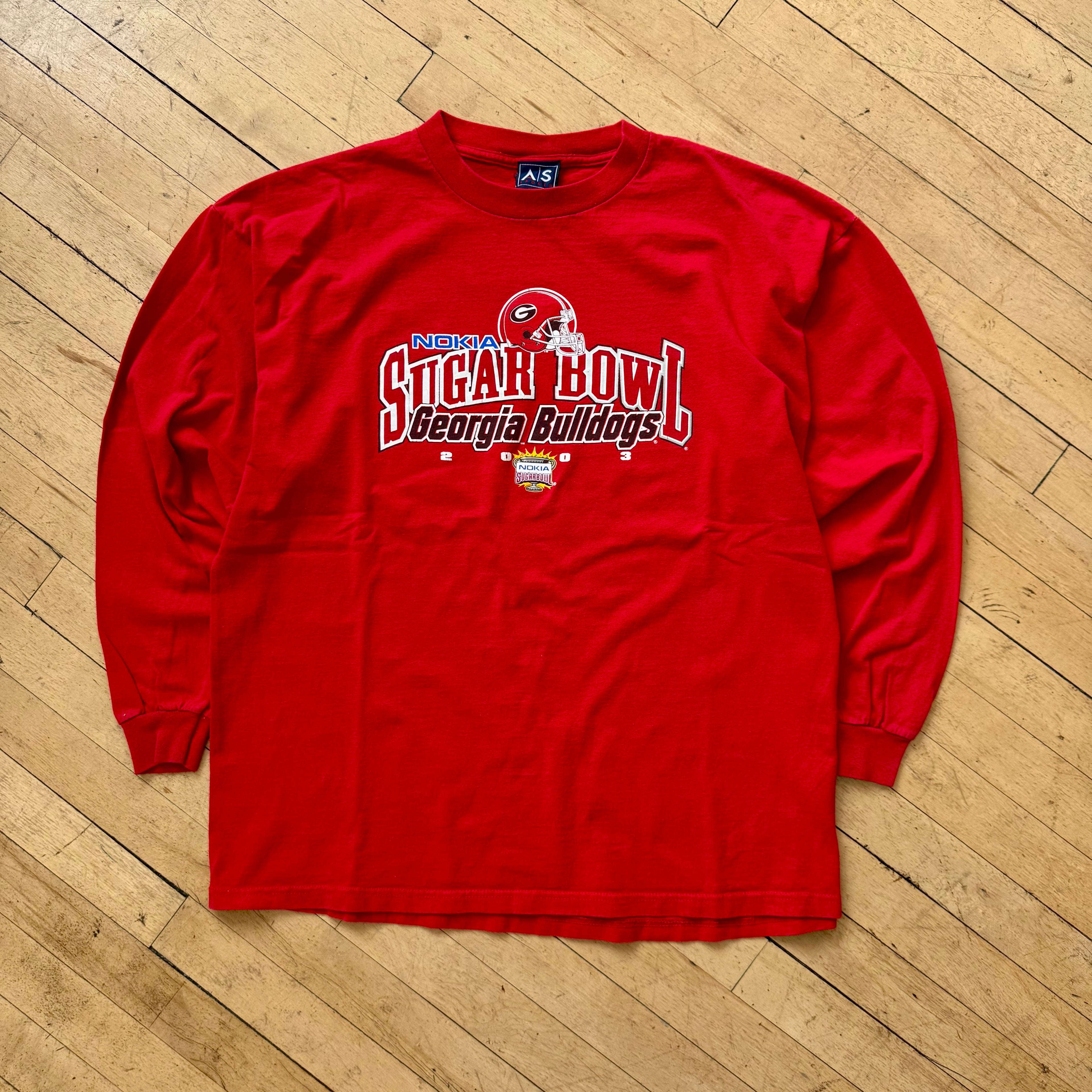 Vintage Nokia Sugar Bowl Long Sleeve T-shirt Sz XL