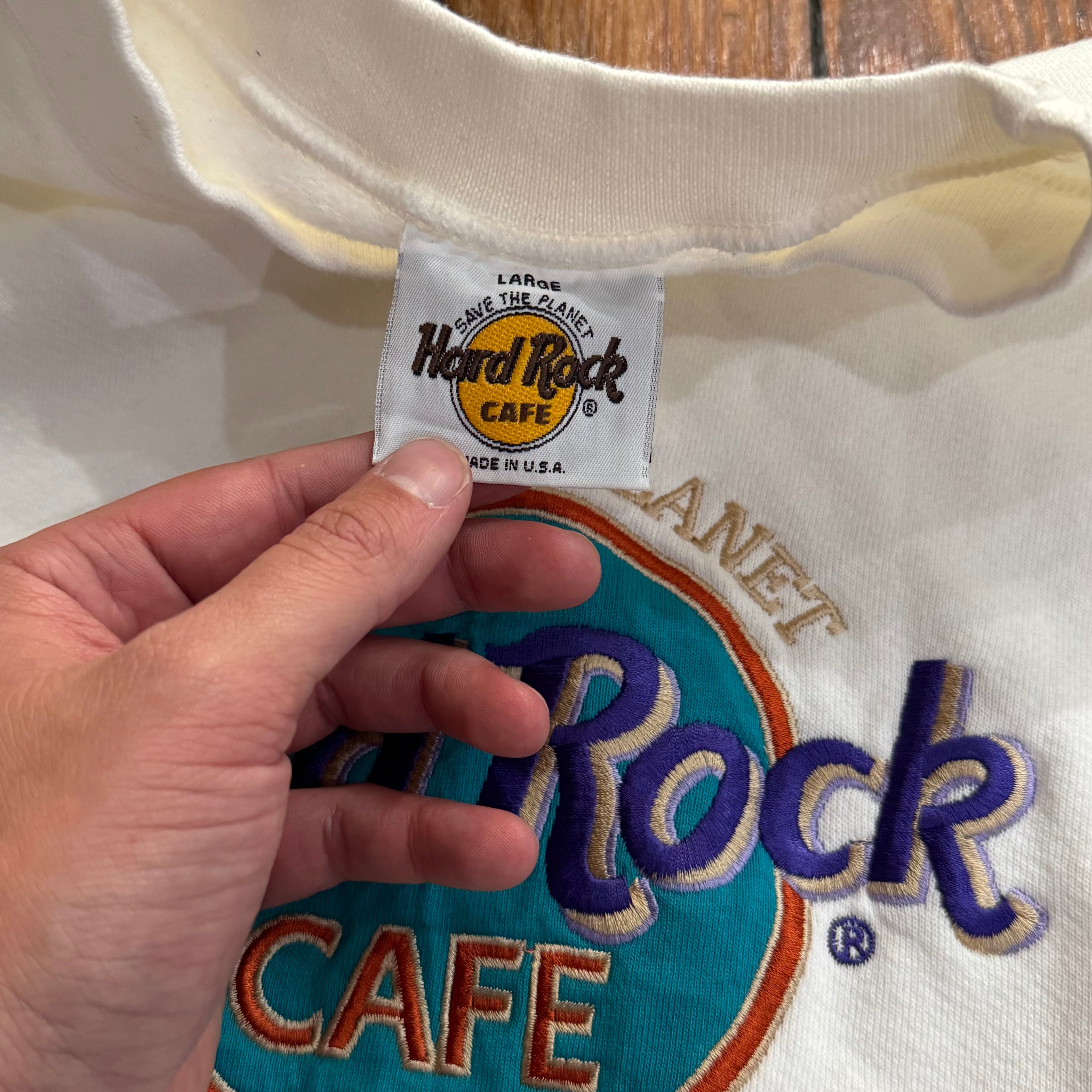 Vintage Hard Rock Cafe Las Vegas CrewNeck Sz L