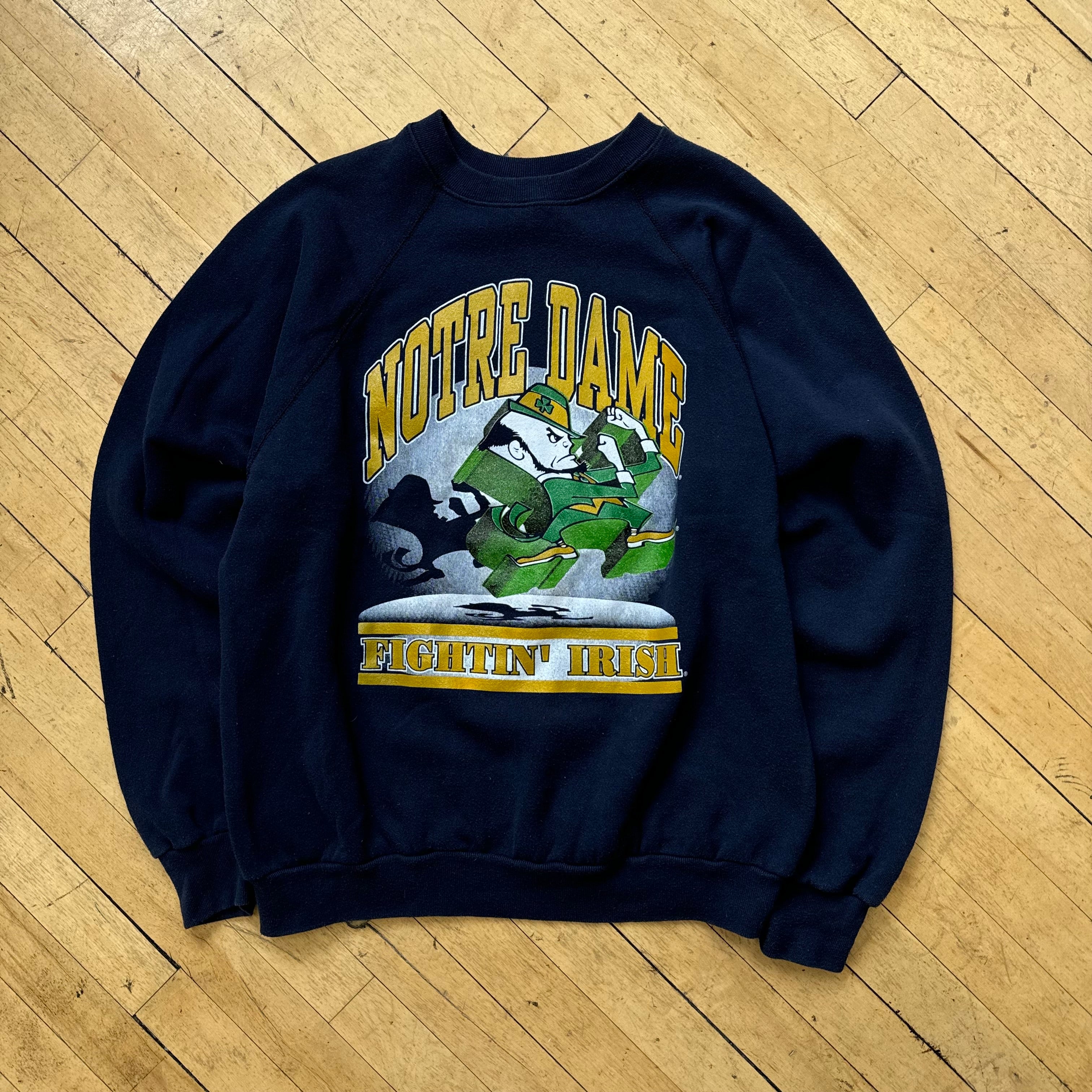 Vintage TNT Notre Dame CrewNeck Sz XL