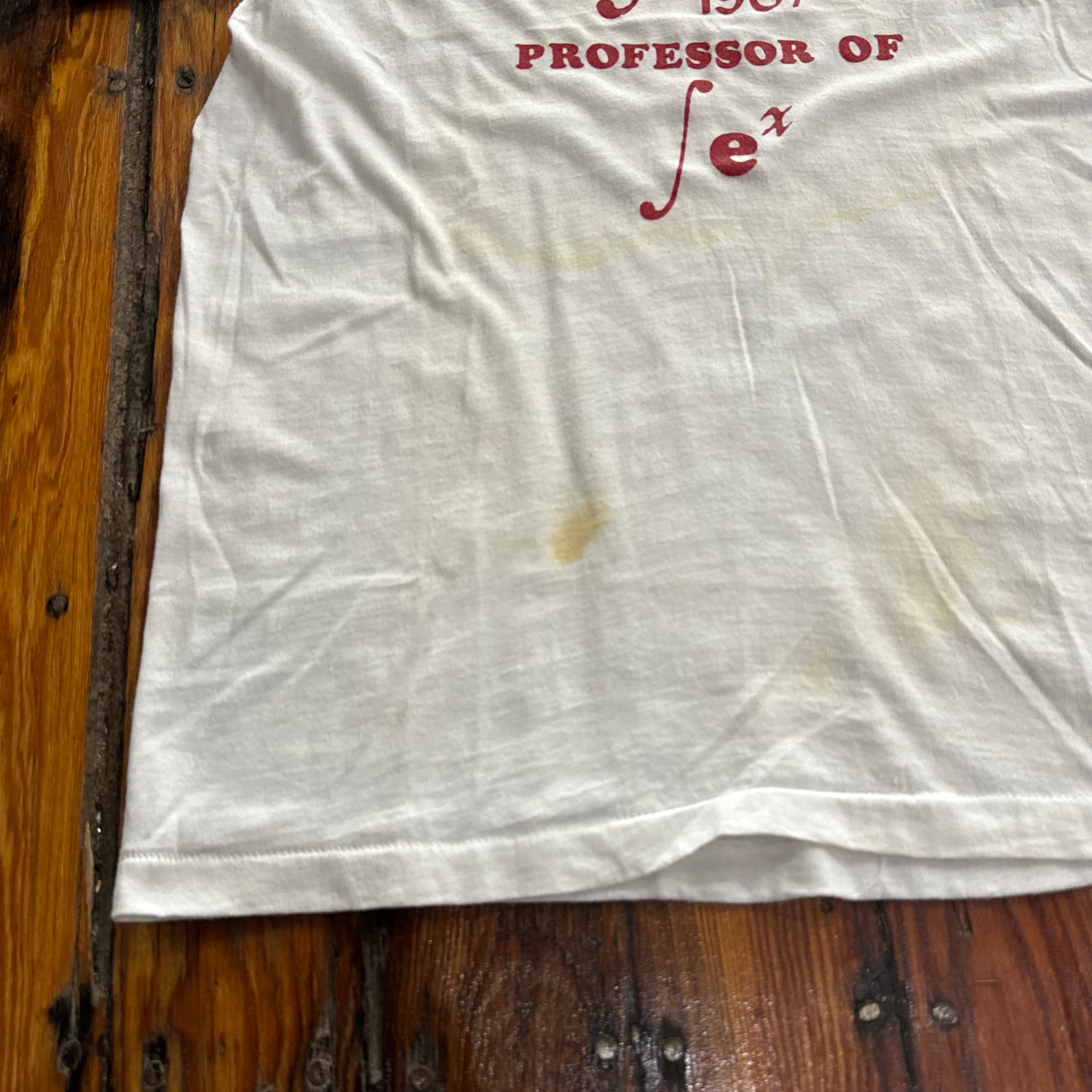 Vintage 1967 Professor of Sex T-shirt Sz L