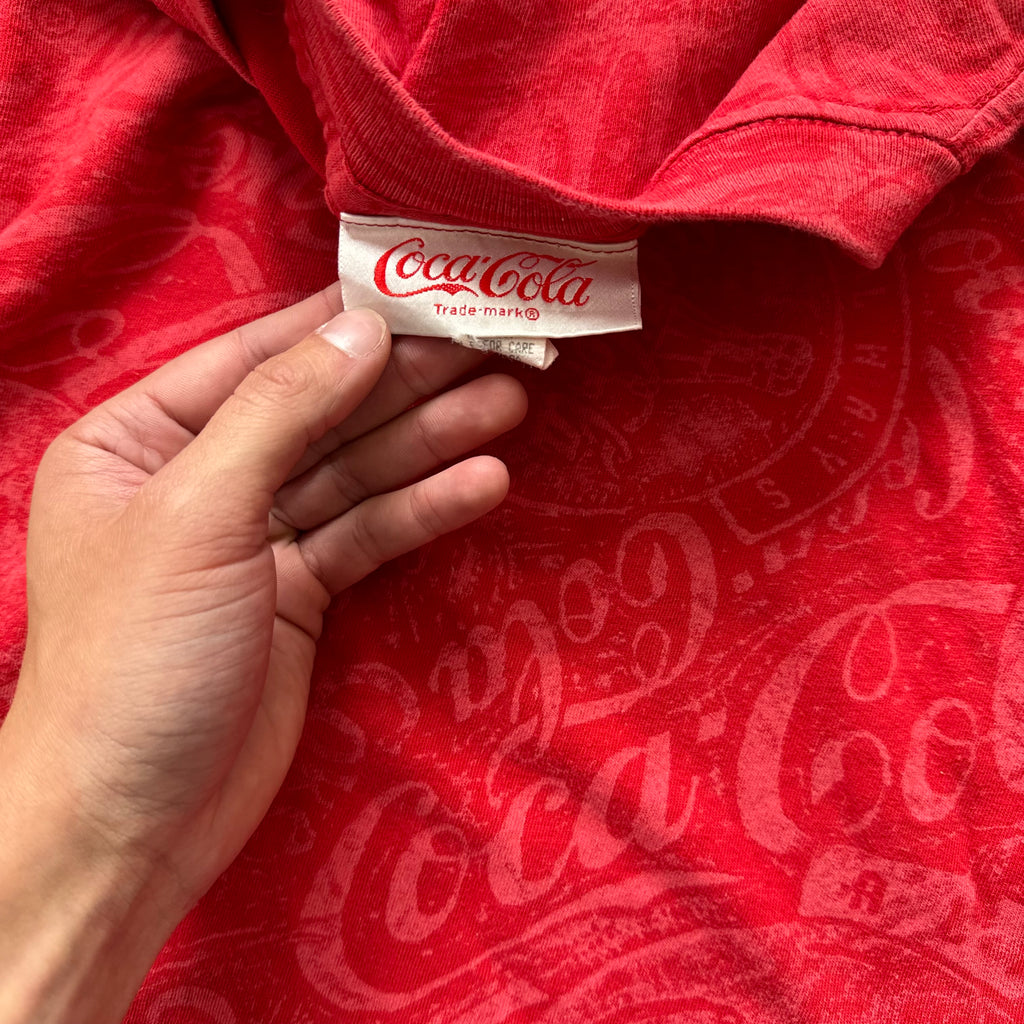 Vintage AOP Coca Cola T-shirt Sz M