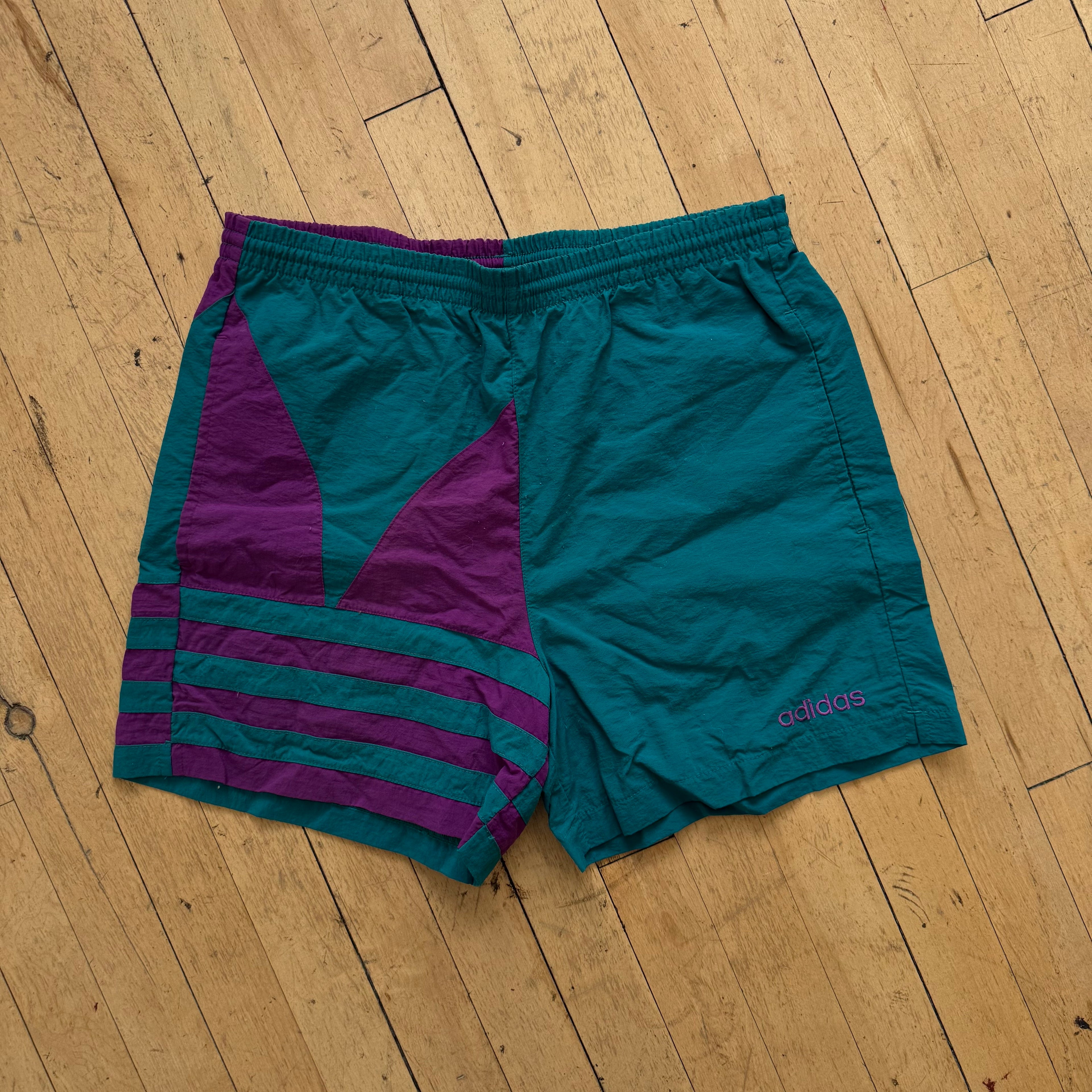 Vintage Adidas Track Shorts Sz L