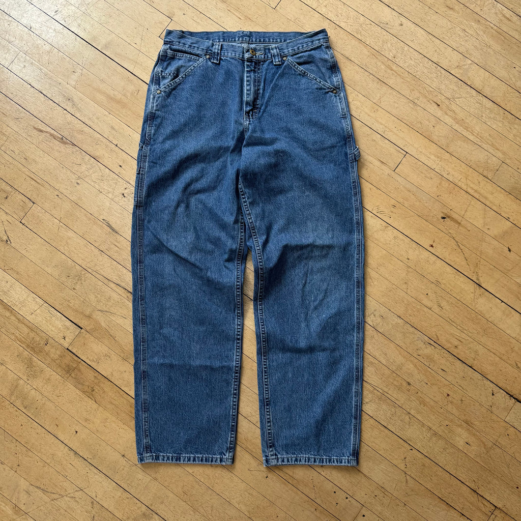Vintage Lee Dungarees Denim Jeans Sz 33x32
