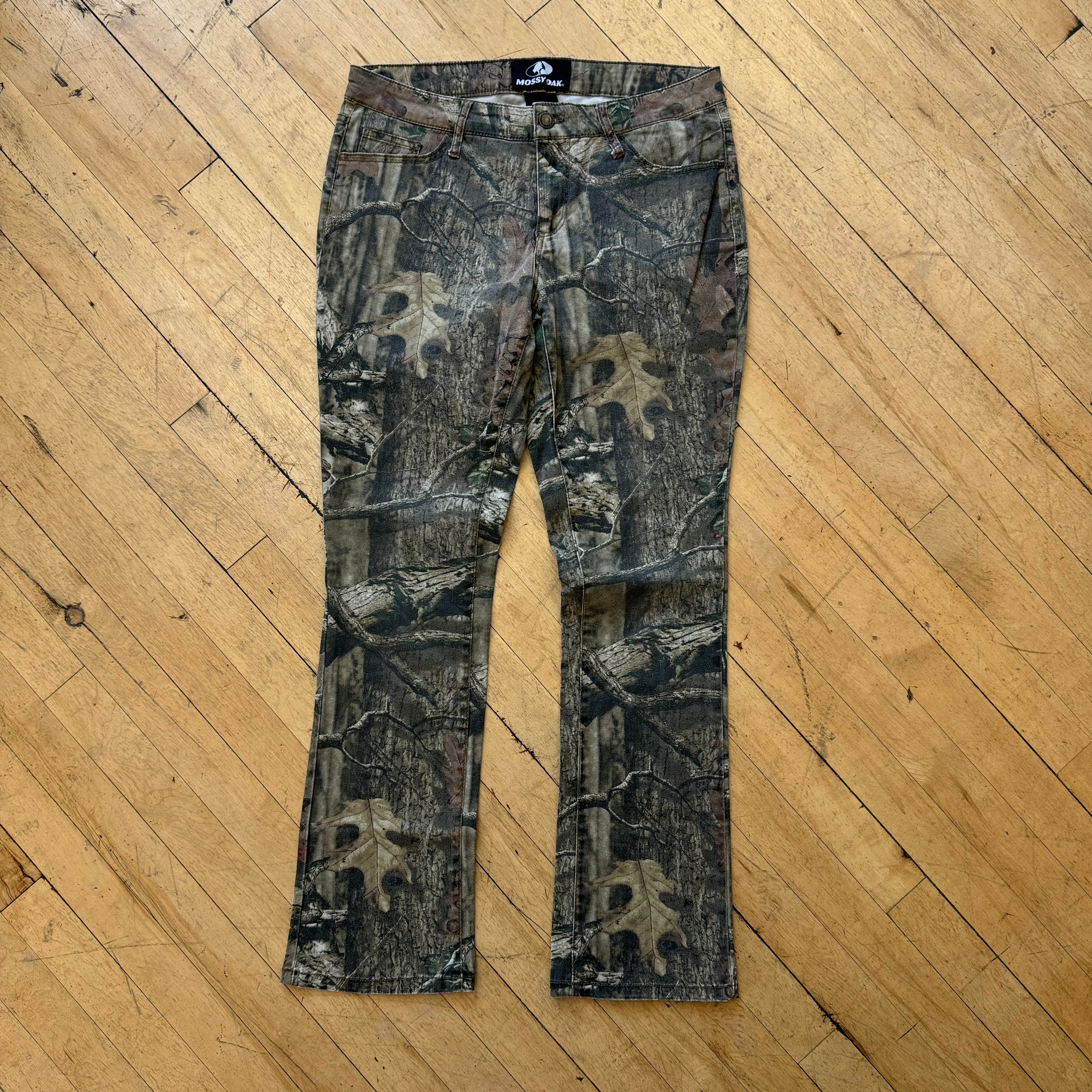 Mossy Oak Camo Denim Jeans Sz W 6