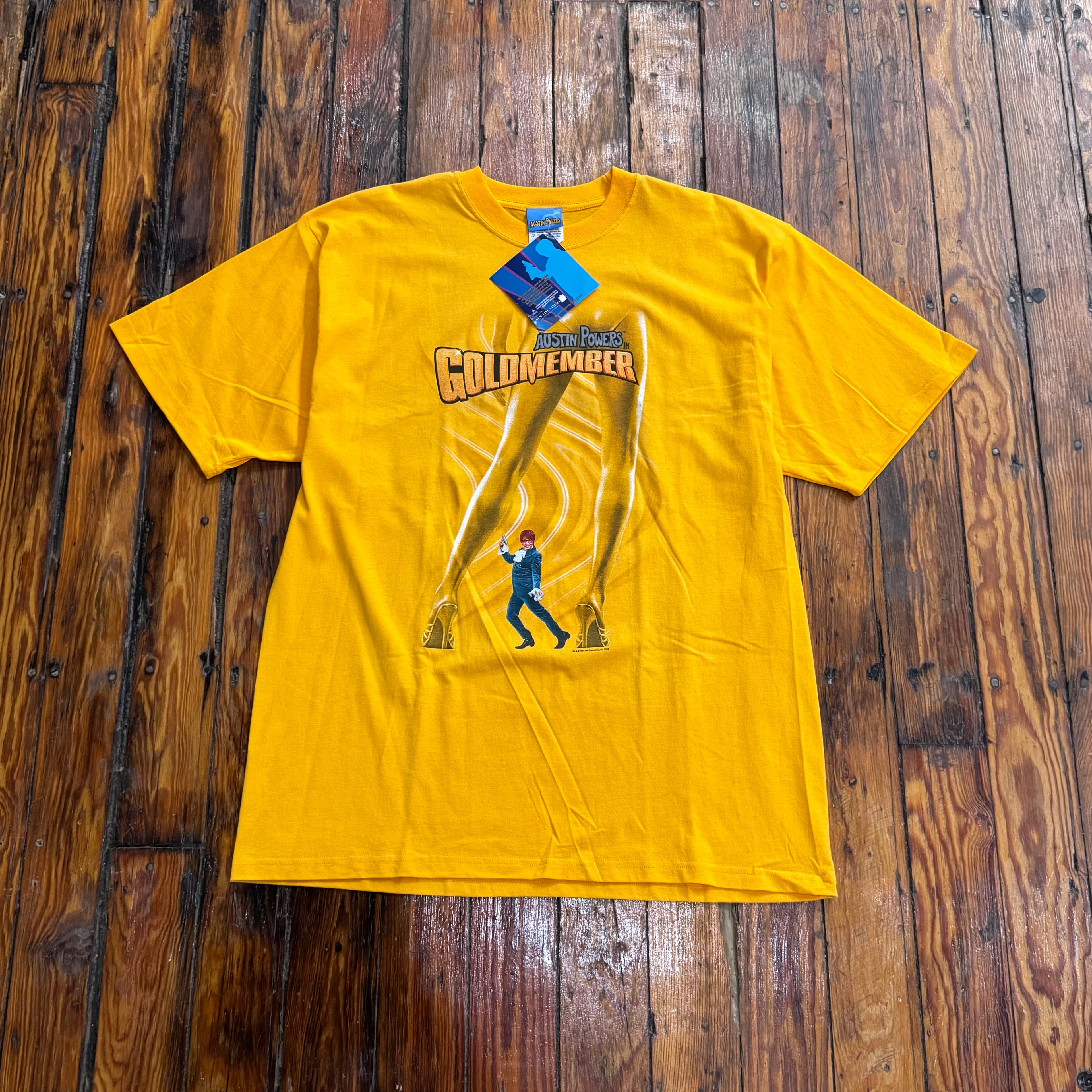 Vintage Austin Powers Goldmember Movie Promo T-shirt Sz XL