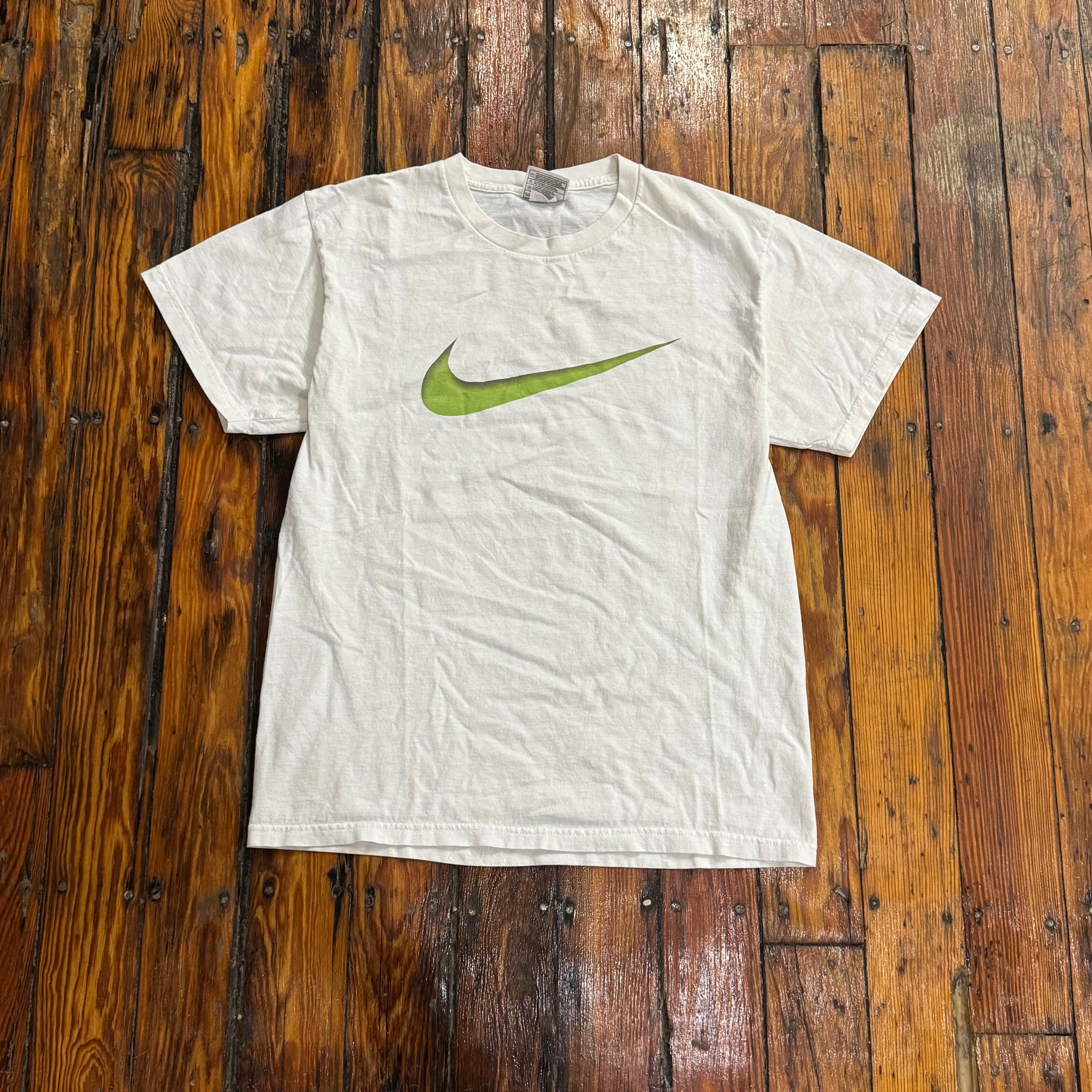 Vintage Nike big logo T-shirt Sz S