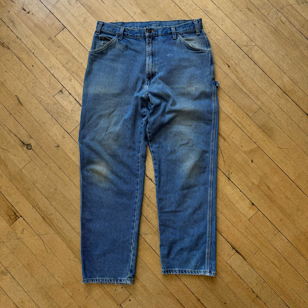Vintage Dickies Denim Carpenter Jeans Sz 36x30