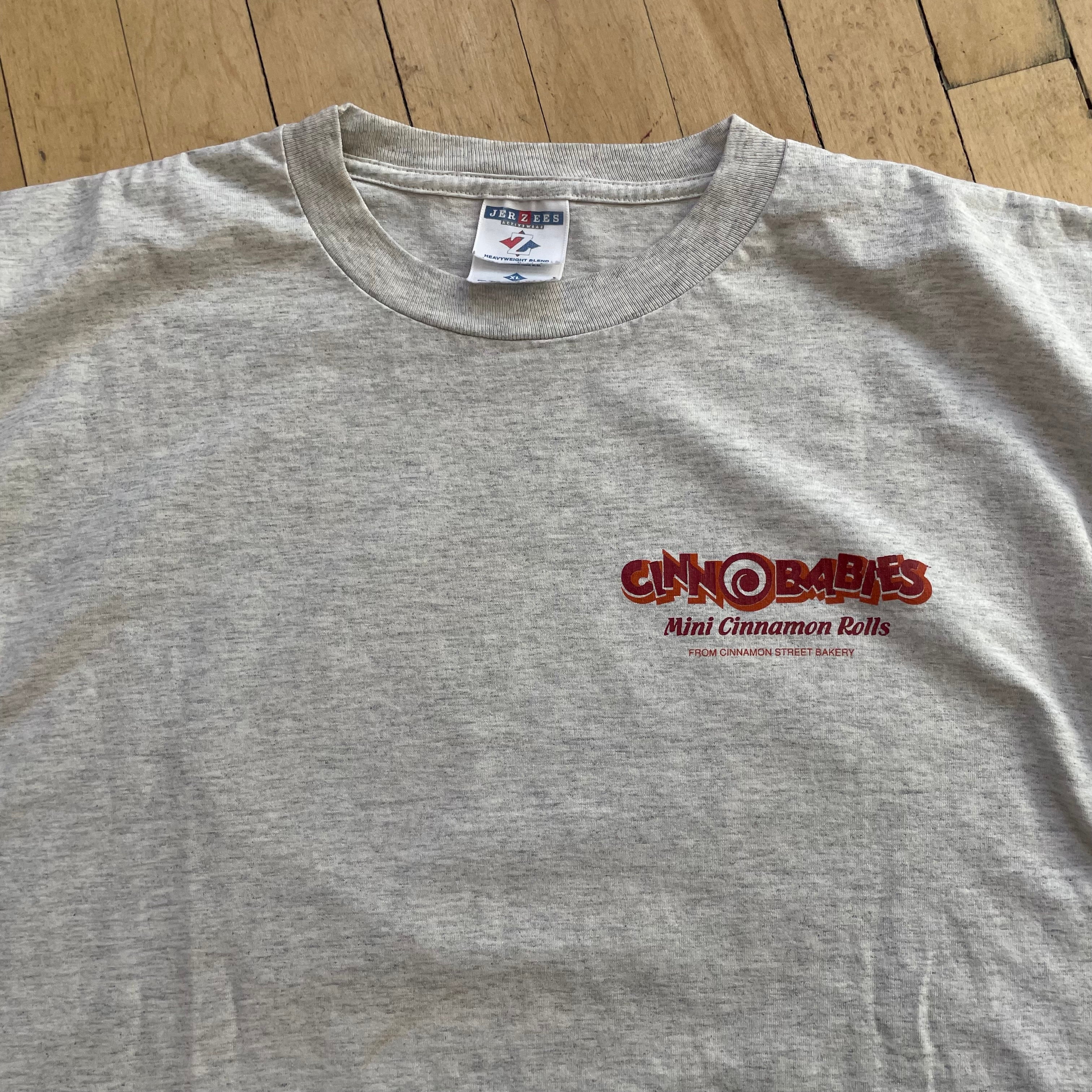90s Oh Babies Cinnamon Roll T-shirt Sz XL