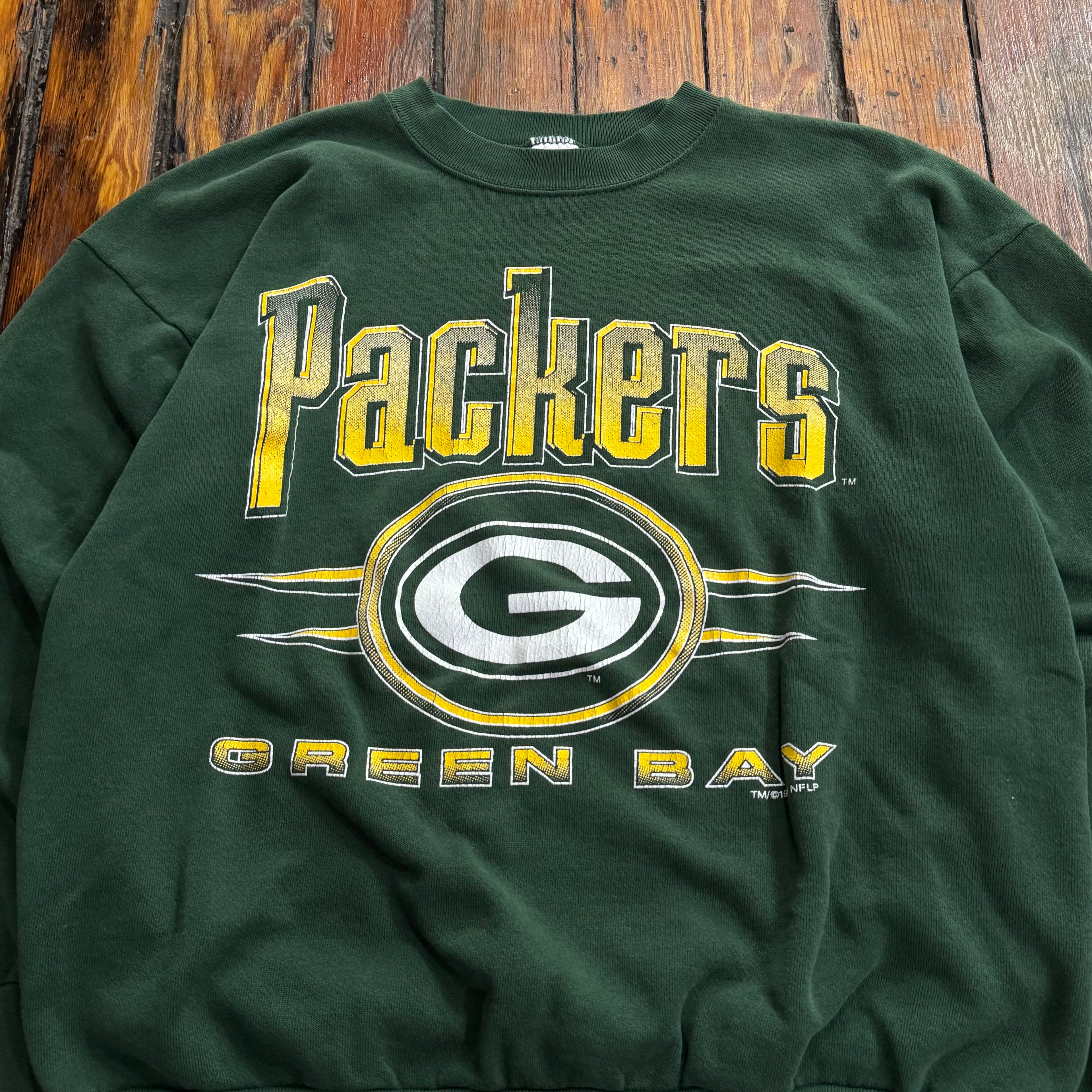 Vintage Green Bay Packers Crewneck Sz M
