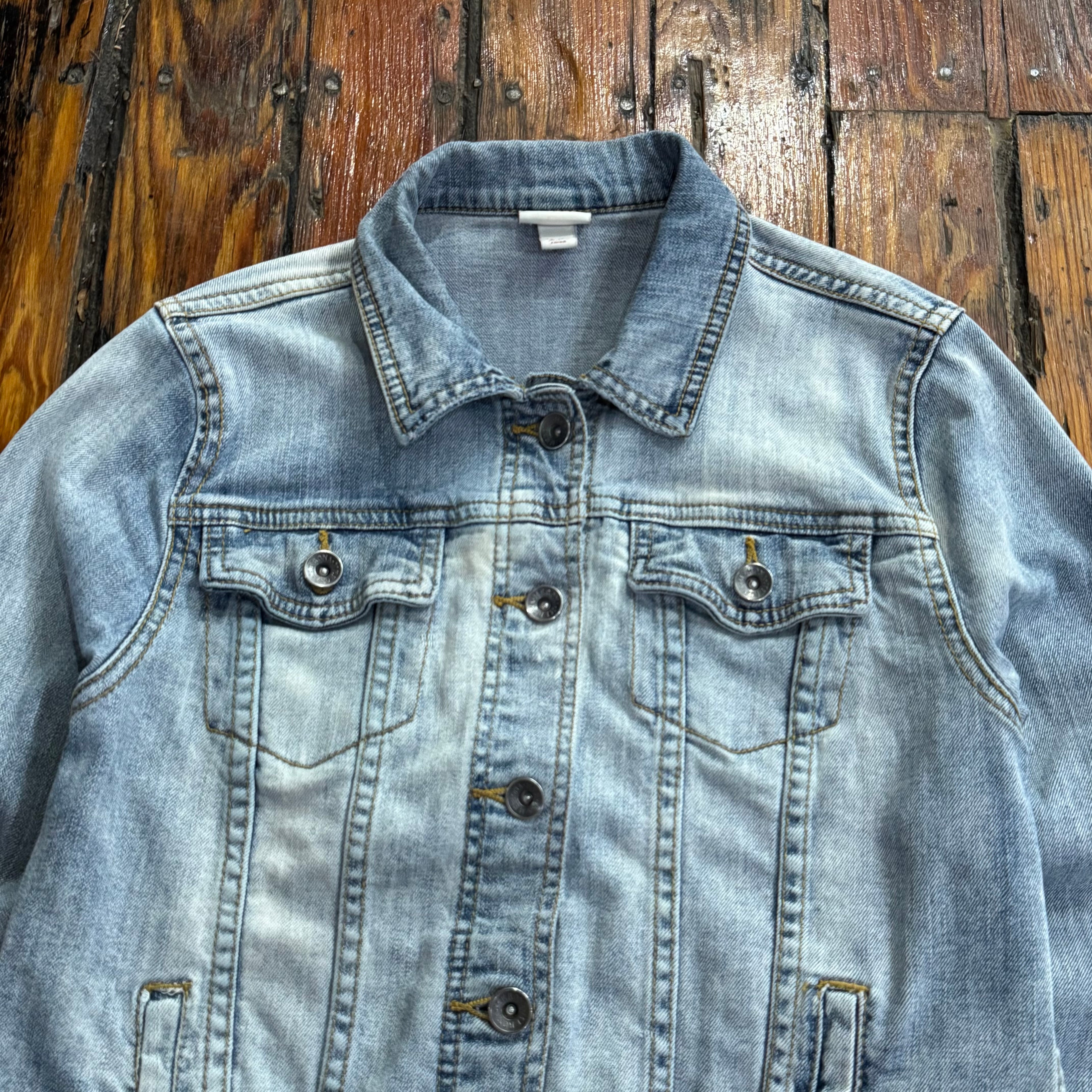 Y2K Denim Jean Jacket Sz S