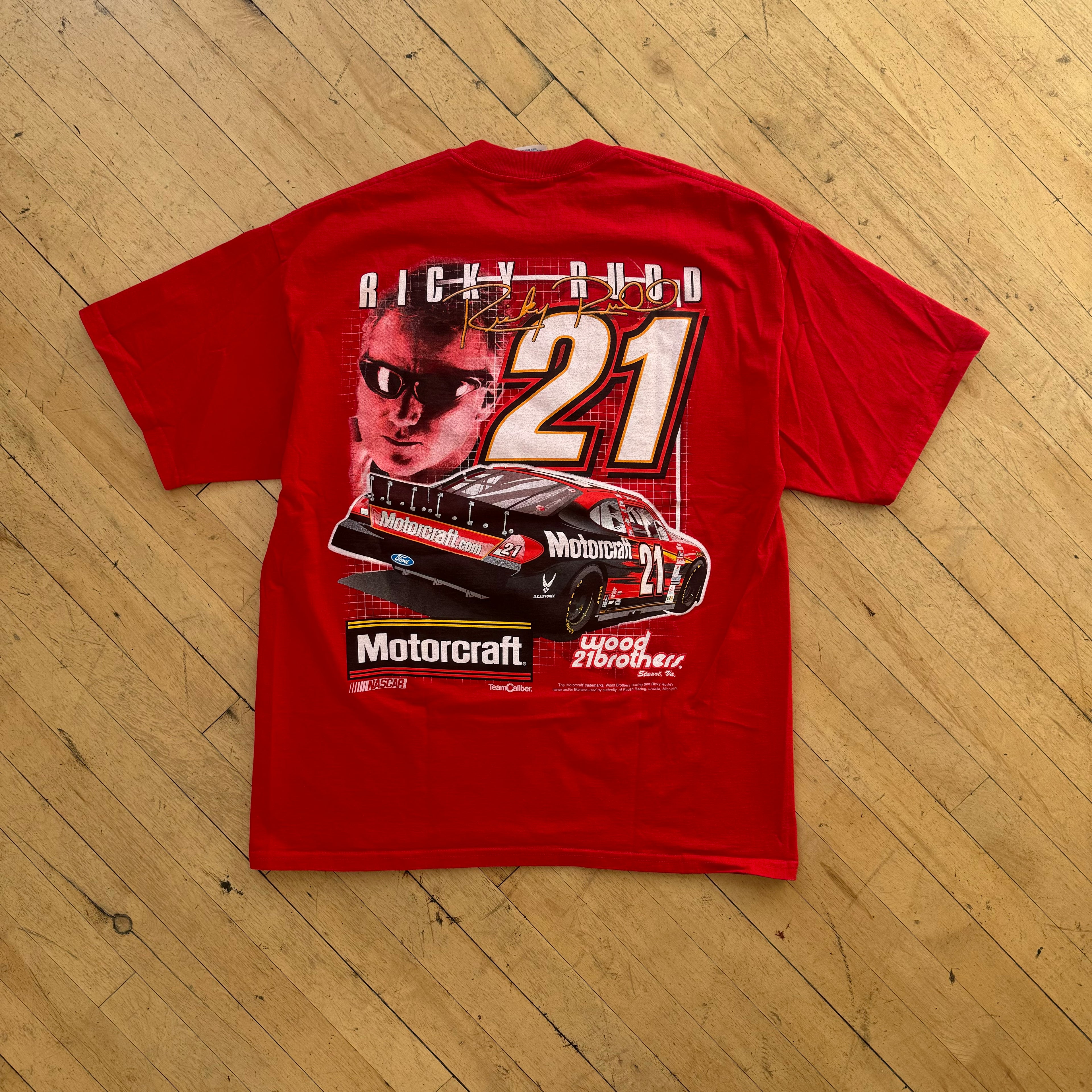 Vintage Ricky Rudd NASCAR T-shirt Sz XL