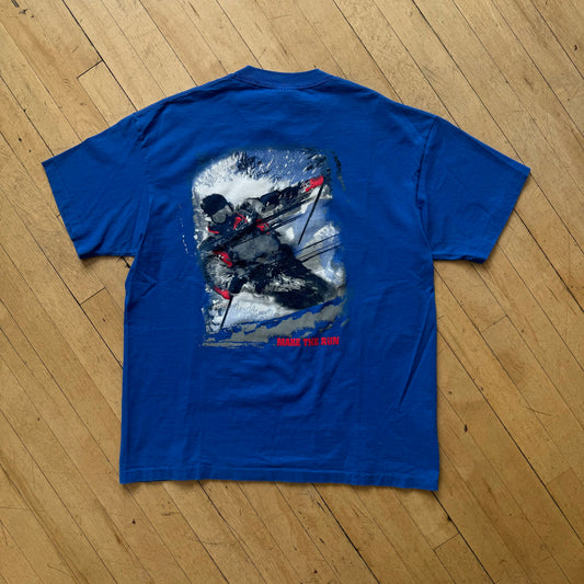 Vintage Marlboro Skiing T-shirt Sz XL