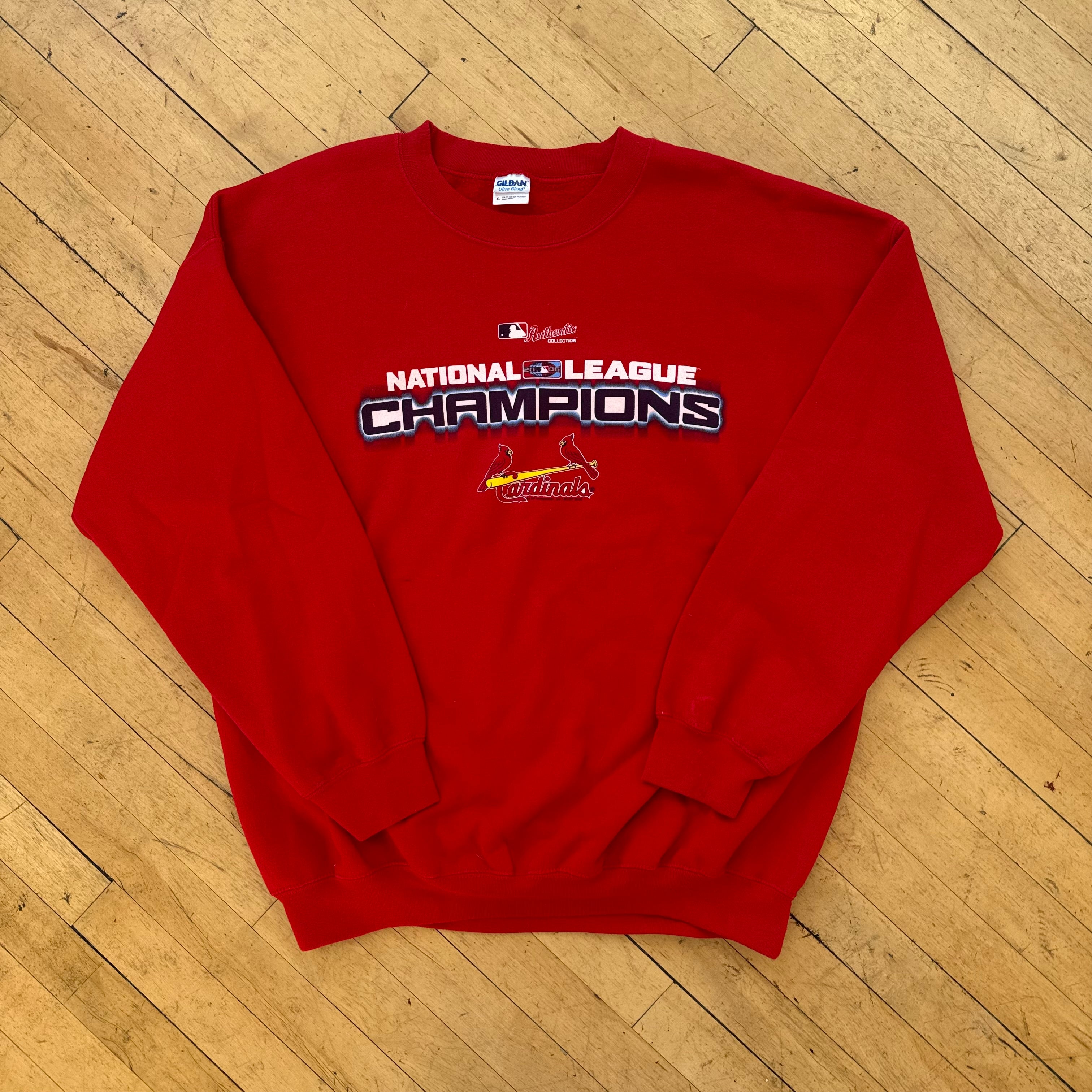 Y2K St. Louis Cardinals National League CrewNeck Sz XL