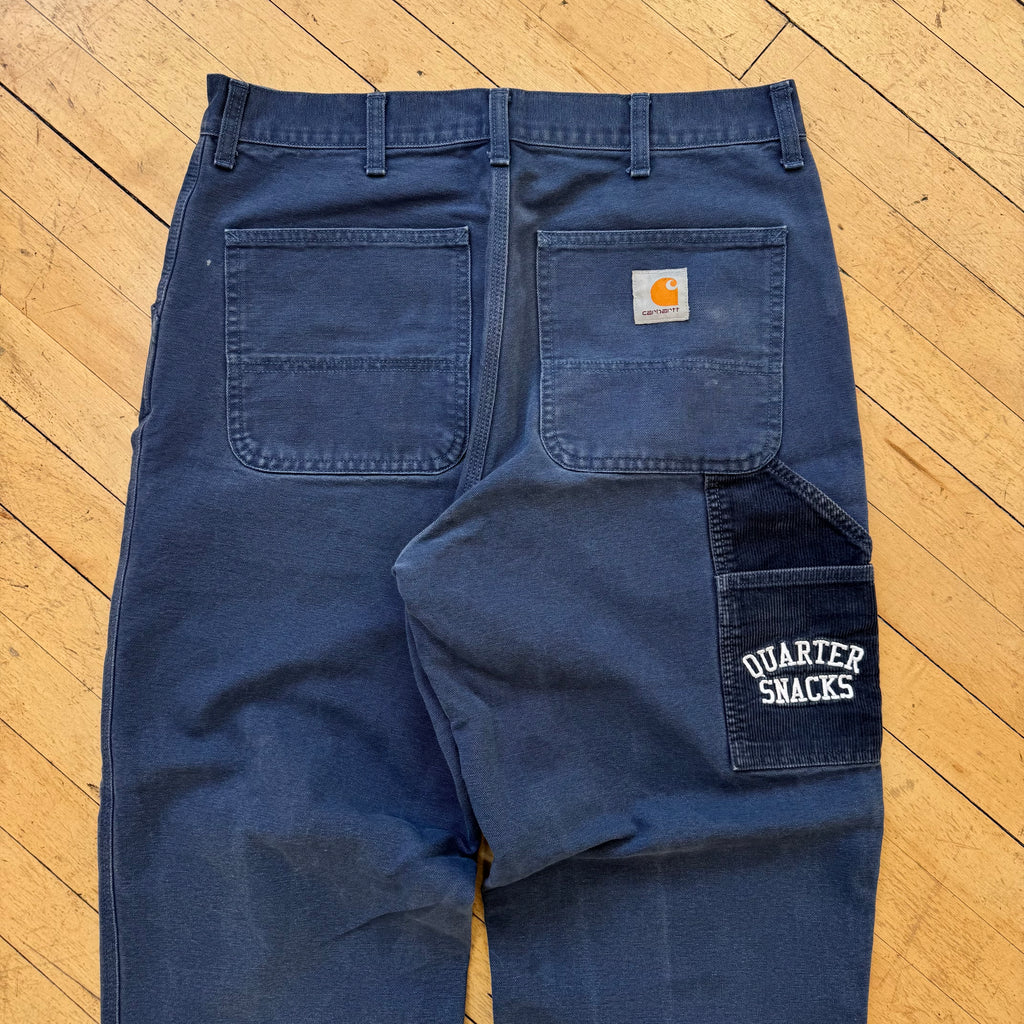 Carhartt WIP X Quarter Snacks Denim Pants Sz 32x32