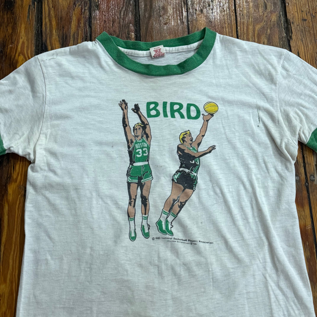 Vintage Boston Celtics Larry Bird T-shirt Sz M