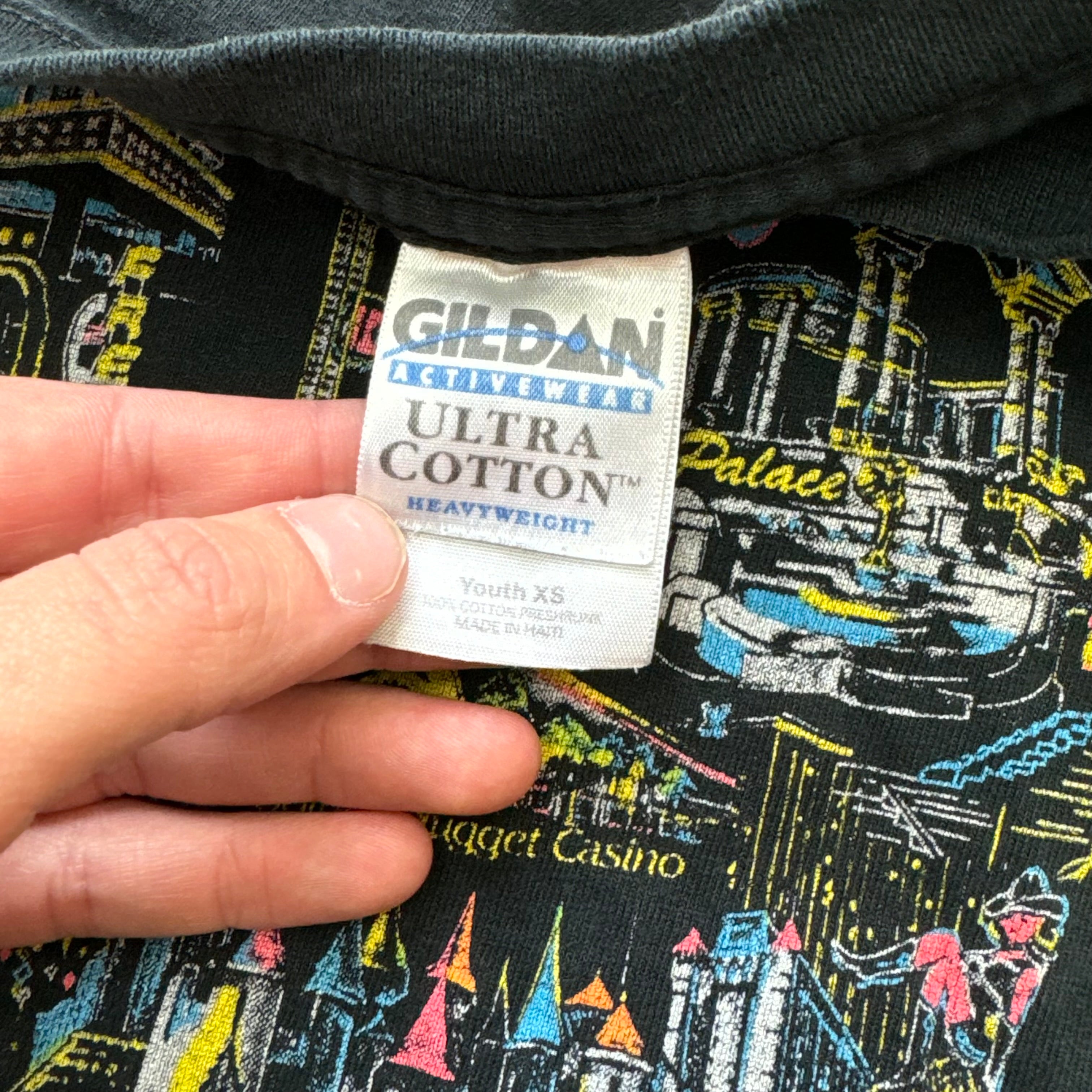 Vintage Las Vegas T-shirt Sz YTH XS