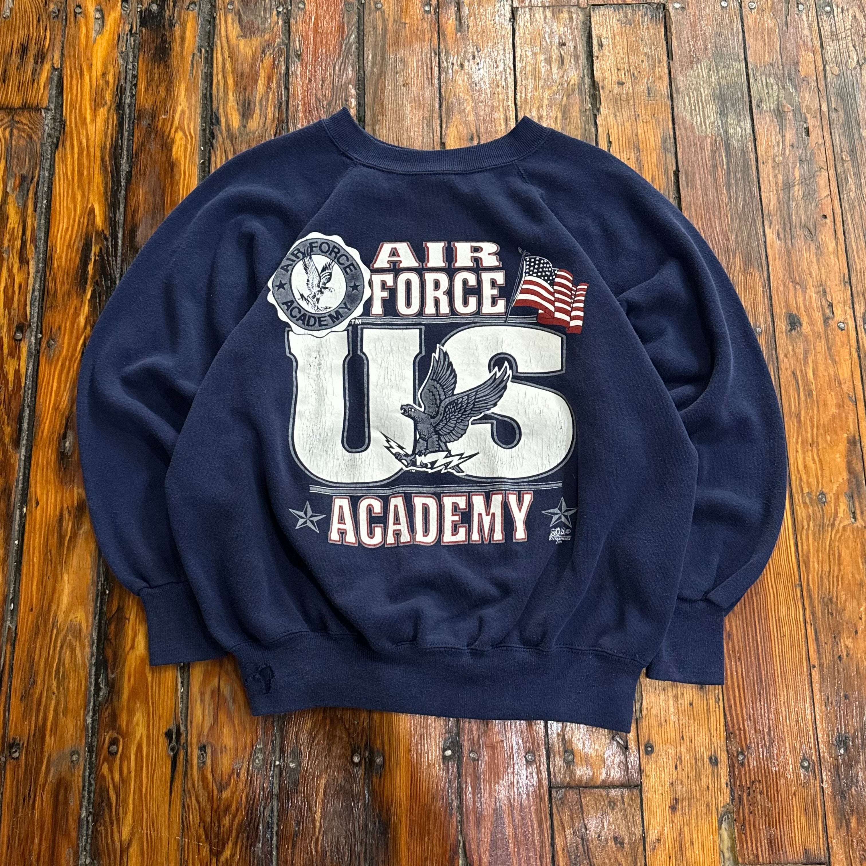 Vintage Us Air Force Academy Crewneck Sz L