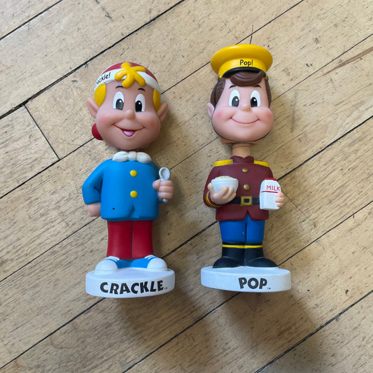 2002 Kellogg Crackle & Pop Bobble Heads