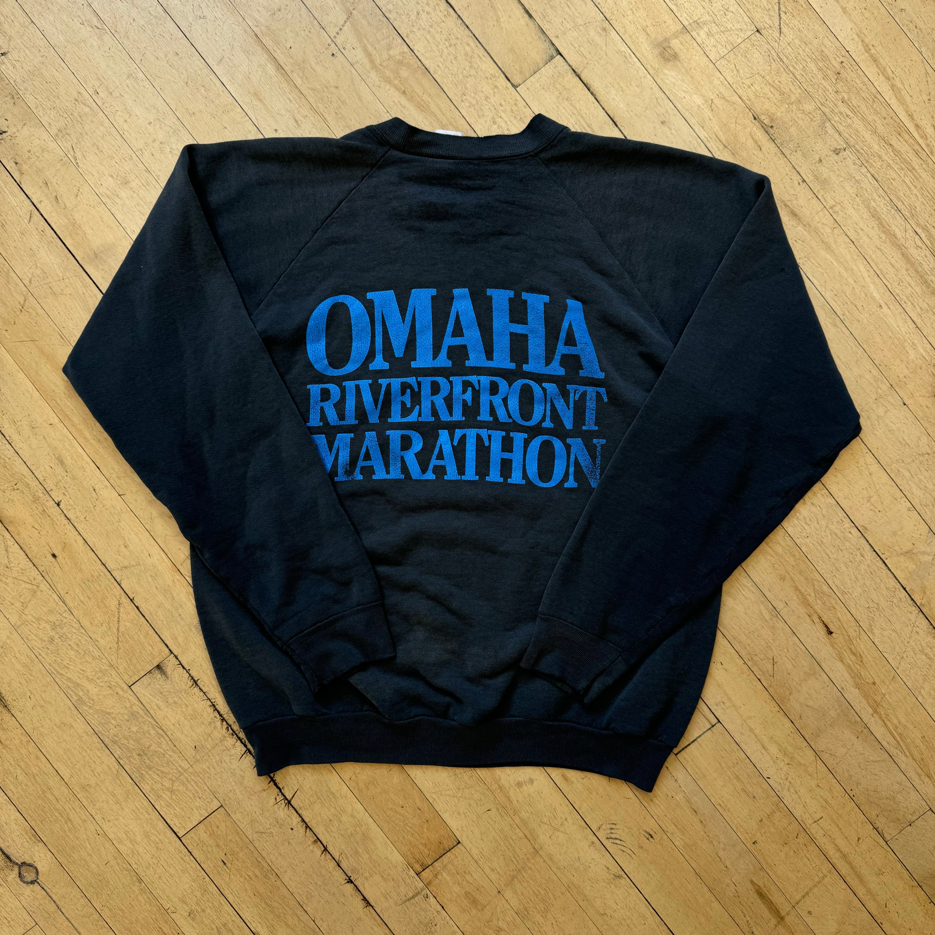 Vintage Omaha Riverfront CrewNeck Sz L