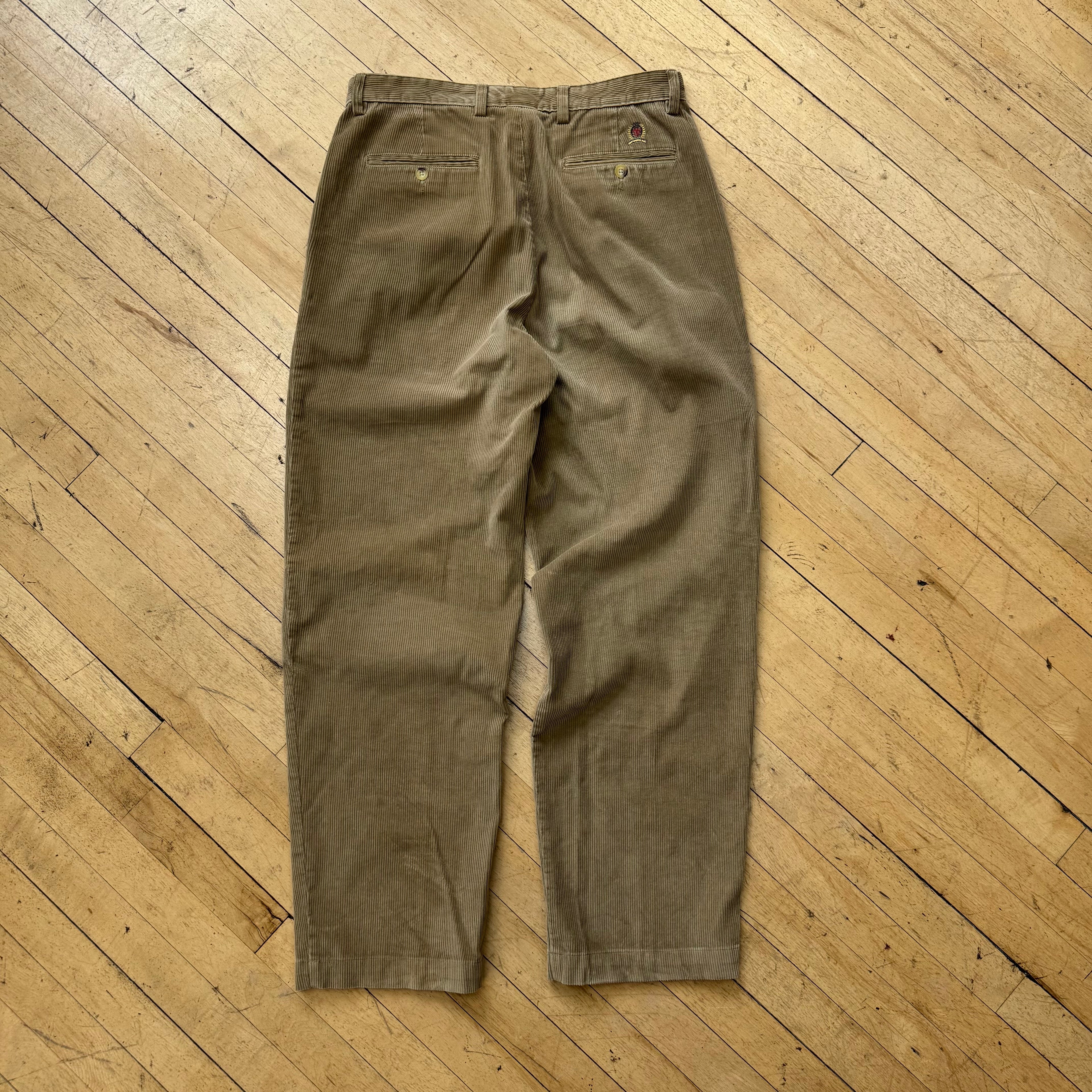 Vintage Tommy Hilfiger Corduroy Pants Sz 32x32