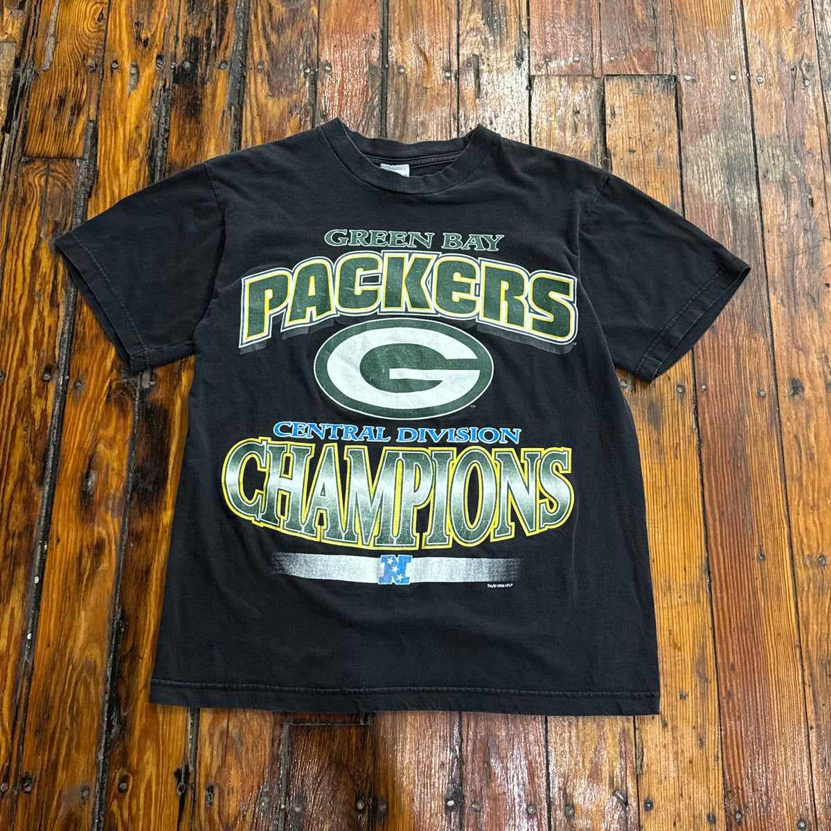 Vintage Green Bay Packers Championship T-shirt Sz M