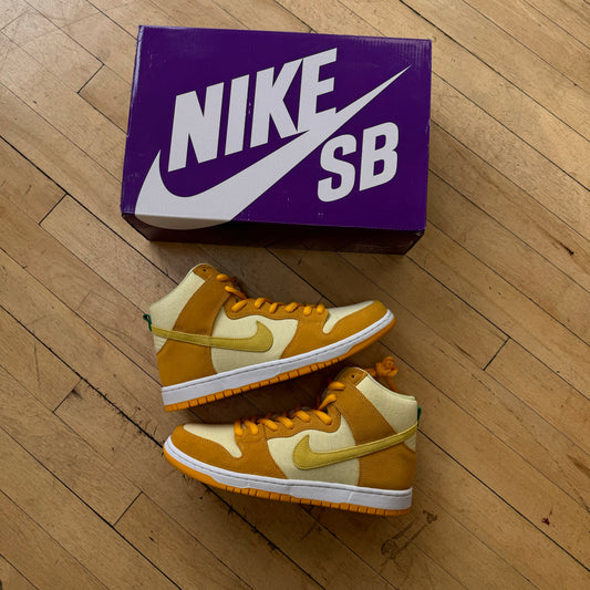 Nike Sb Dunk High Pineapple Sz 11 (DS)