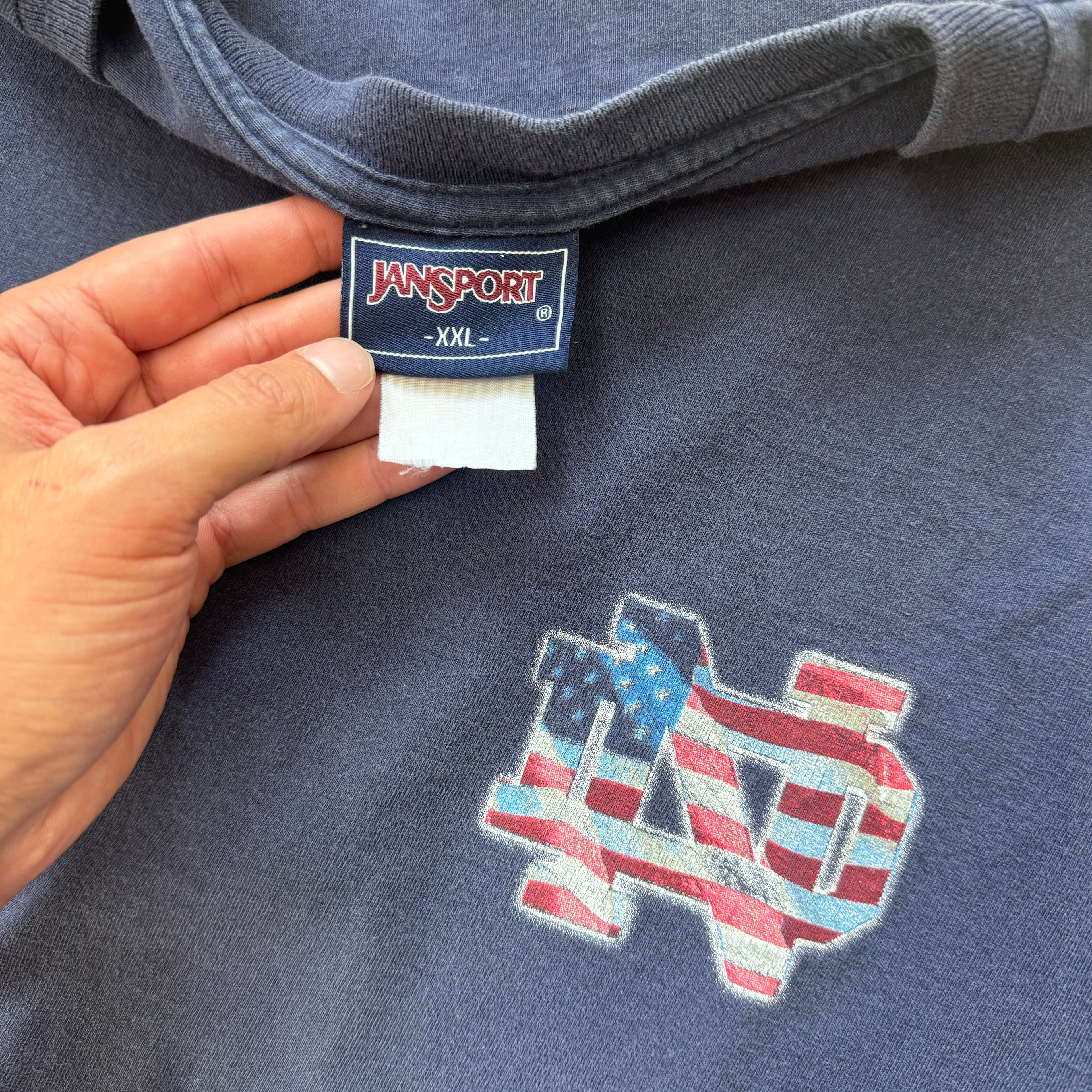 Vintage Notre Dame USA T-shirt Sz XXL