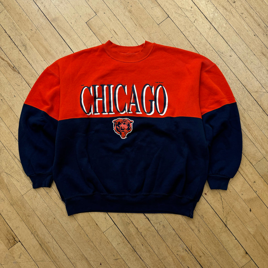 Vintage Chicago Bears Two Tone Crewneck Sz XL