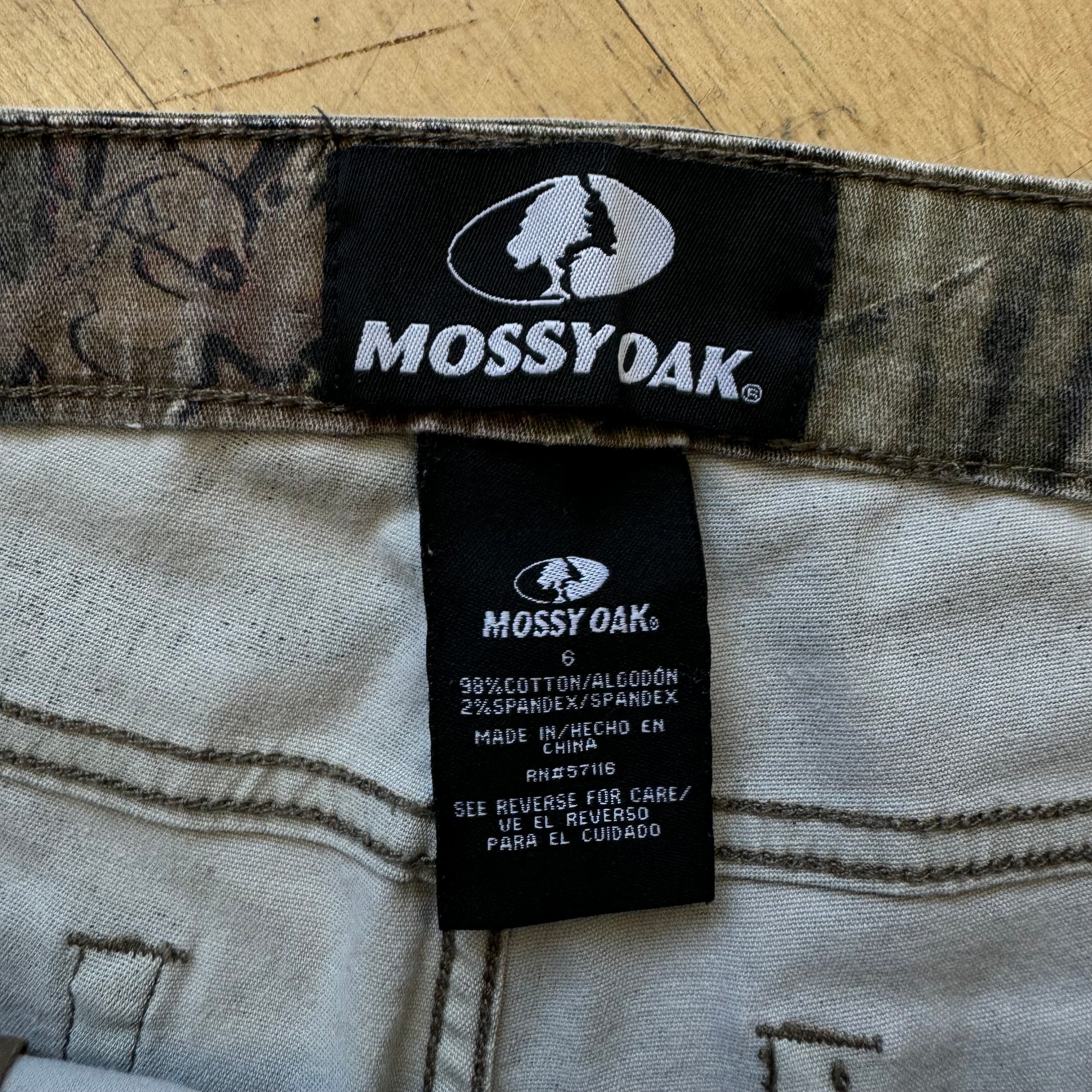 Mossy Oak Camo Denim Jeans Sz W 6